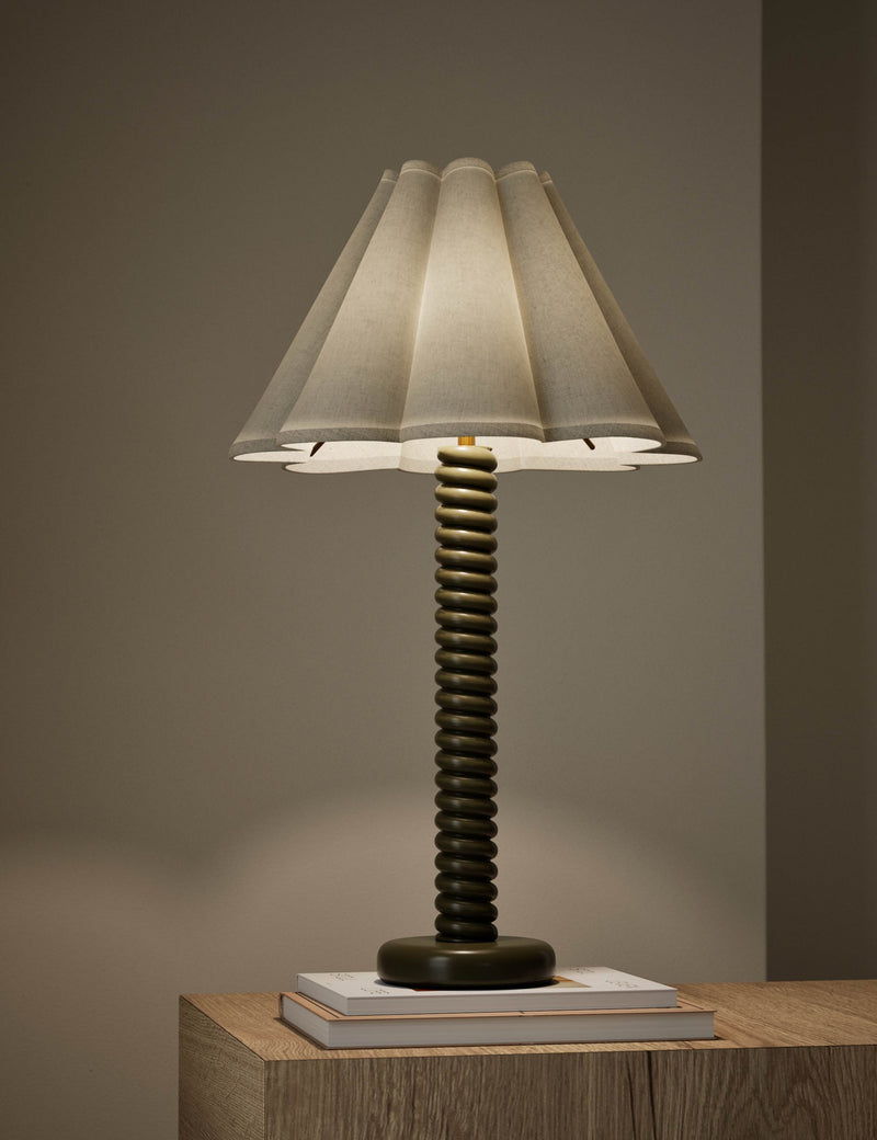 Helix Table Lamp resin decorative lamp (British brand)