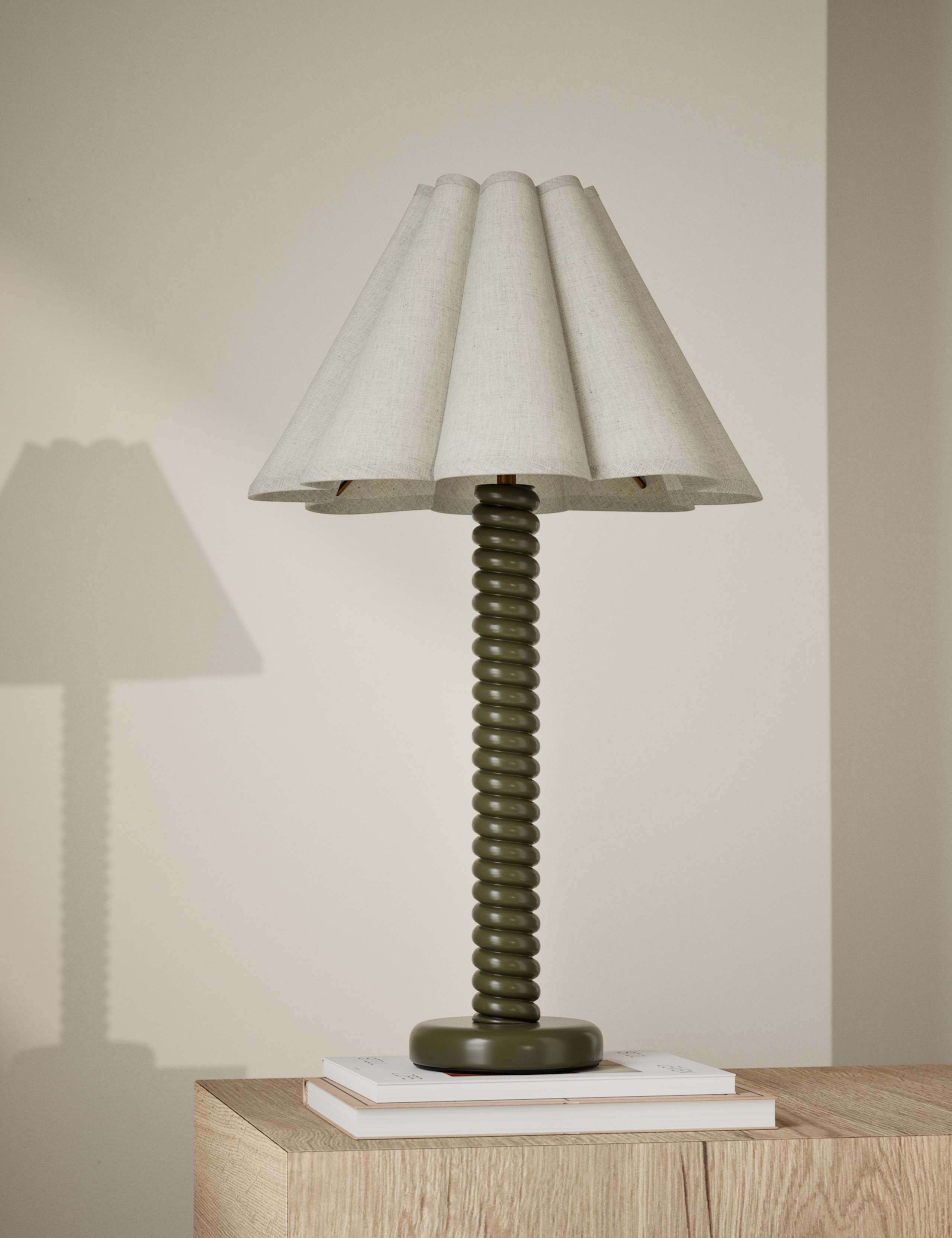 Helix Table Lamp resin decorative lamp (British brand)