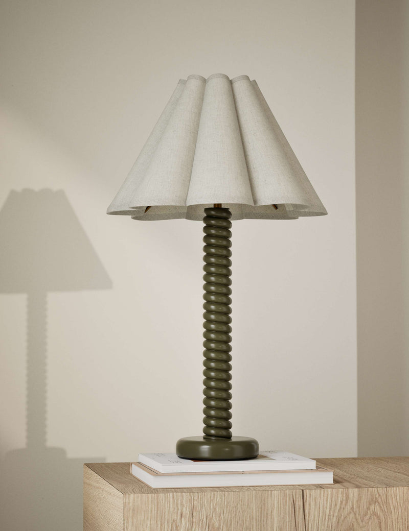 Helix Table Lamp resin decorative lamp (British brand)