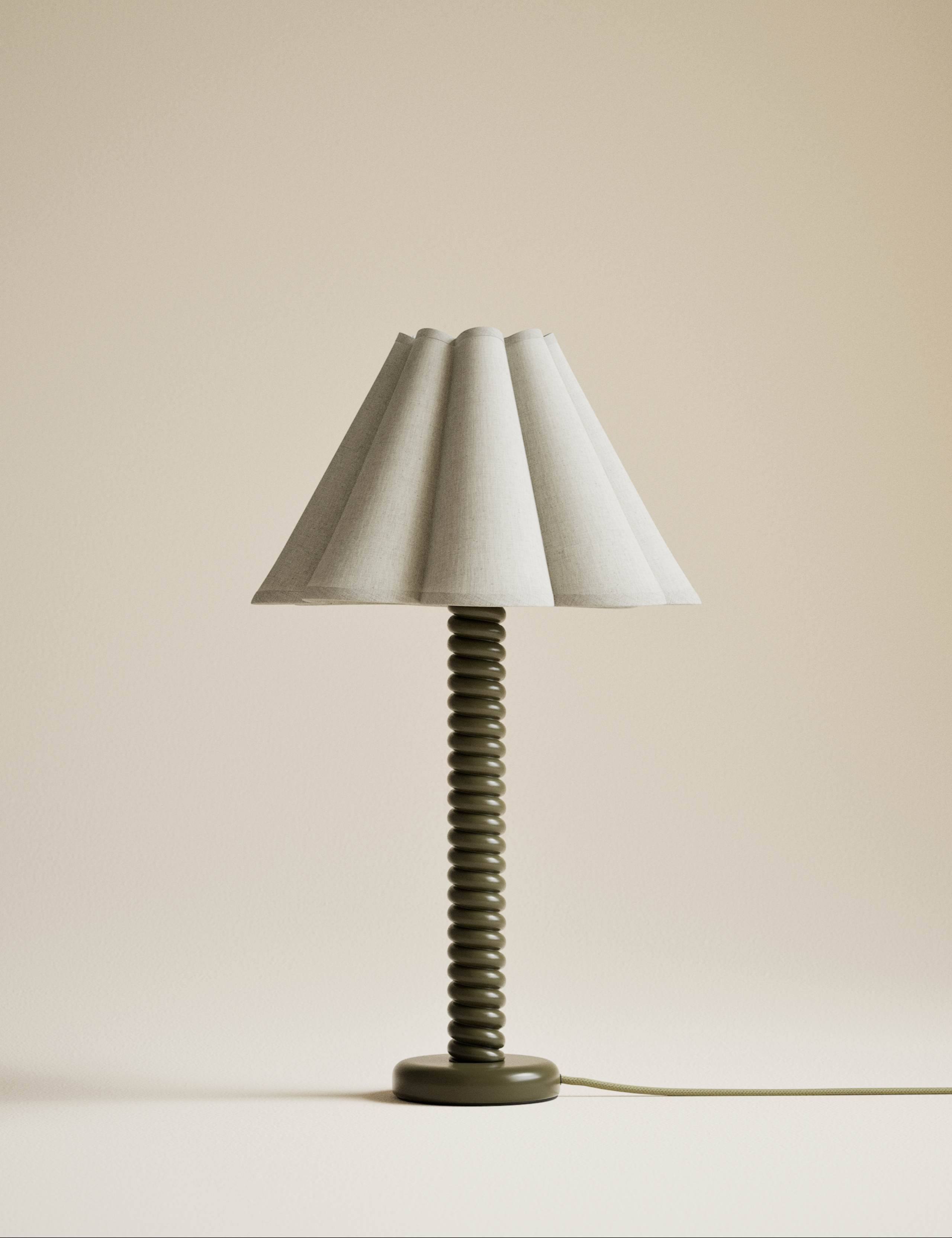 Helix Table Lamp resin decorative lamp (British brand)