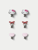 Hello Kitty clip on earring set with clip-on design (British brand)