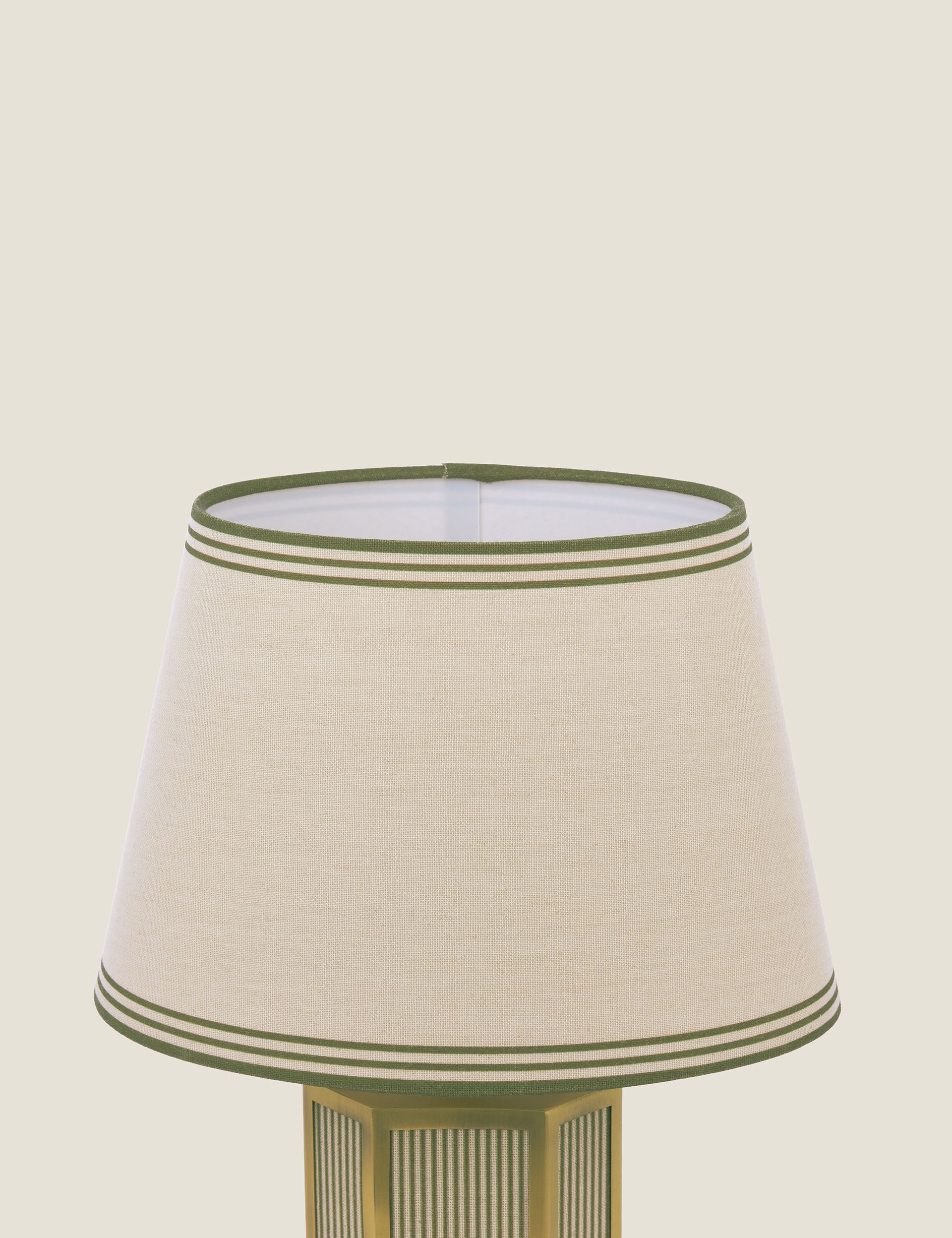 Joules Helmingham metal fabric table lamp, UK version