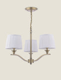 Laura Ashley Hemsley pleated pendant light - British product