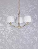 Laura Ashley Hemsley pleated pendant light - British product