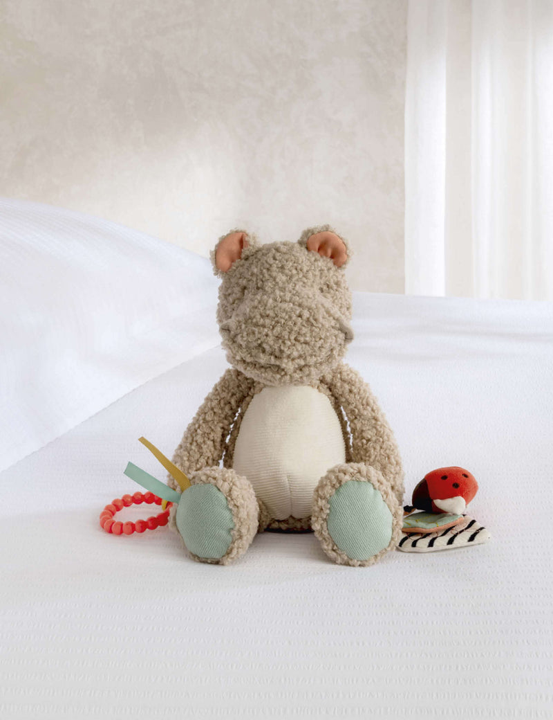 Mamas & Papas Henry Hippo large soft activity toy (British brand)