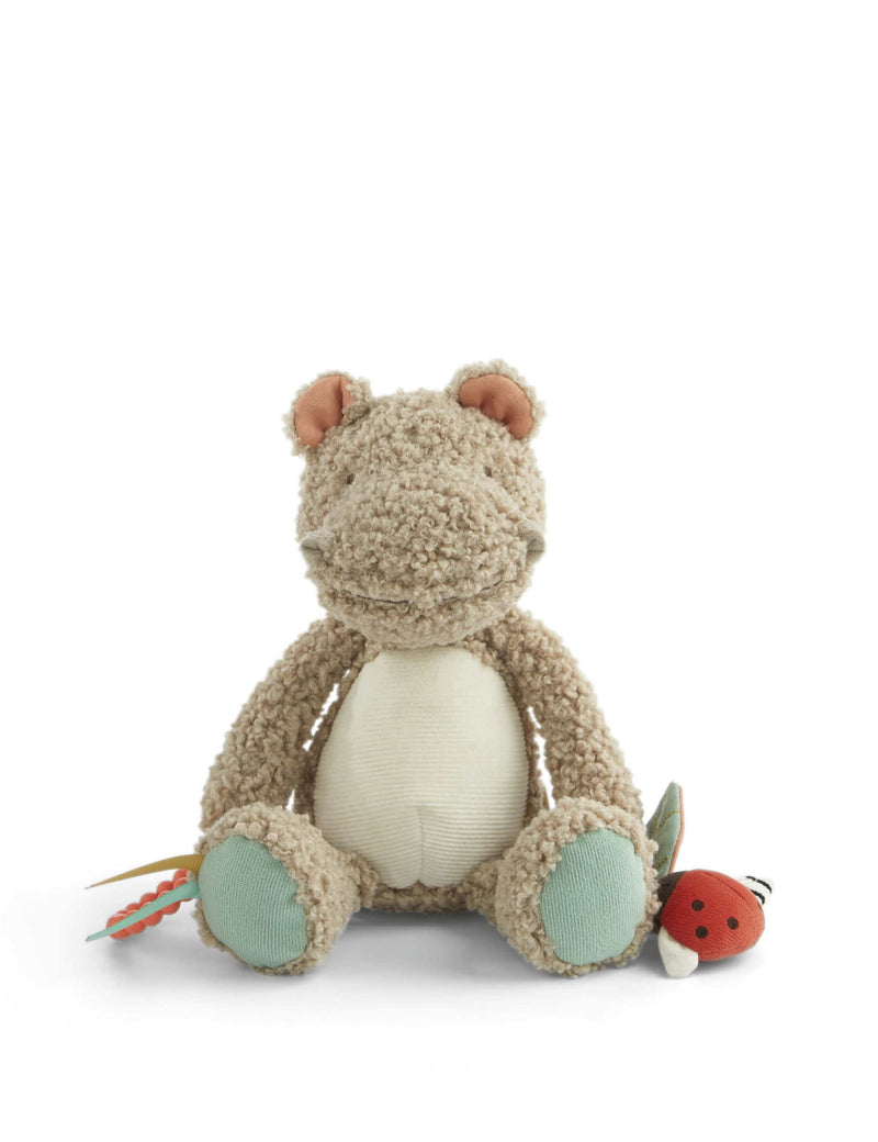 Mamas & Papas Henry Hippo large soft activity toy (British brand)