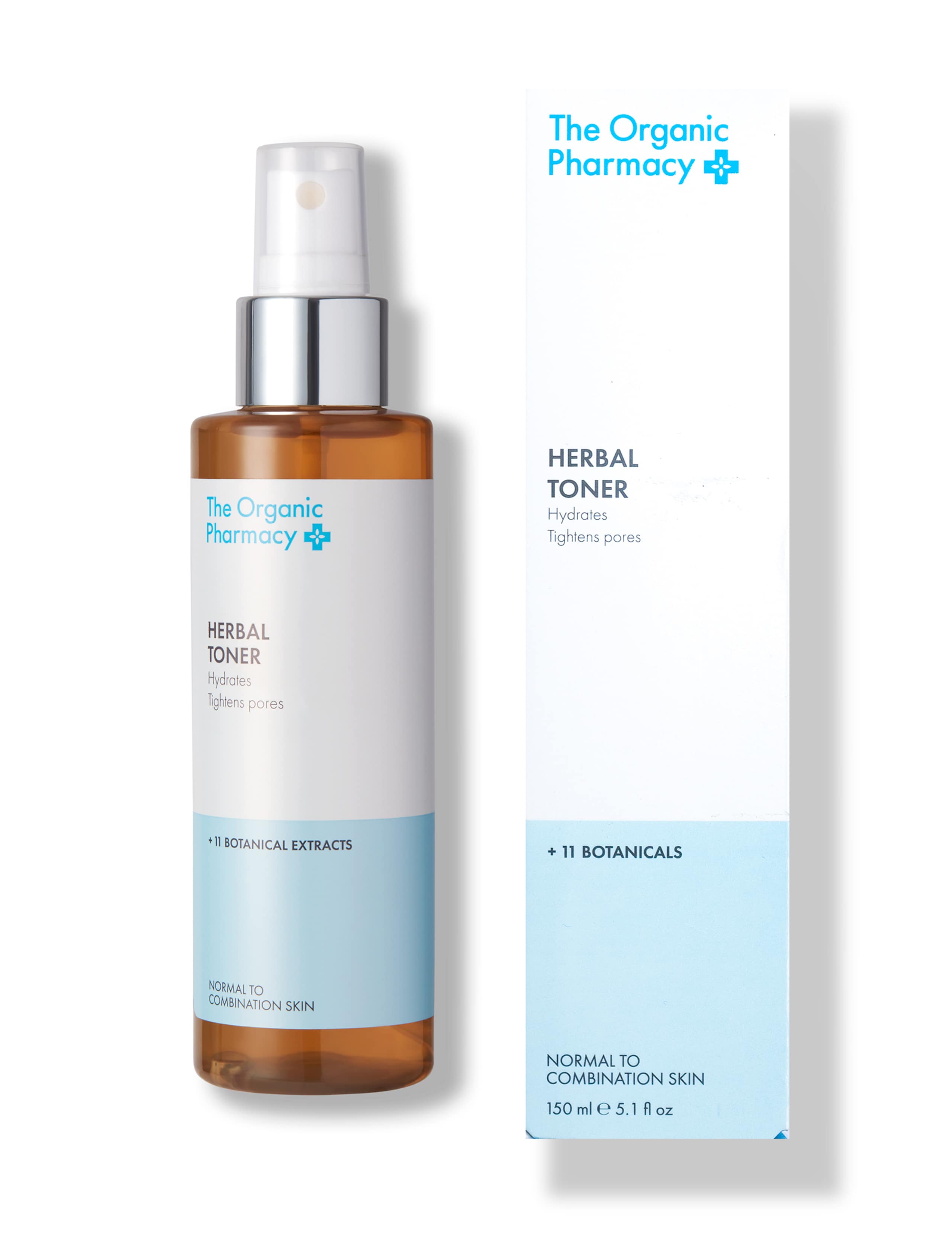 The Organic Pharmacy herbal toner 150ml (British brand)