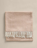 Herringbone throw with tassels 130x170cm, UK version
