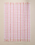 Hockney checked throw 130x170cm, UK version