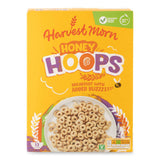 Honey hoops, a sweet breakfast cereal - British product