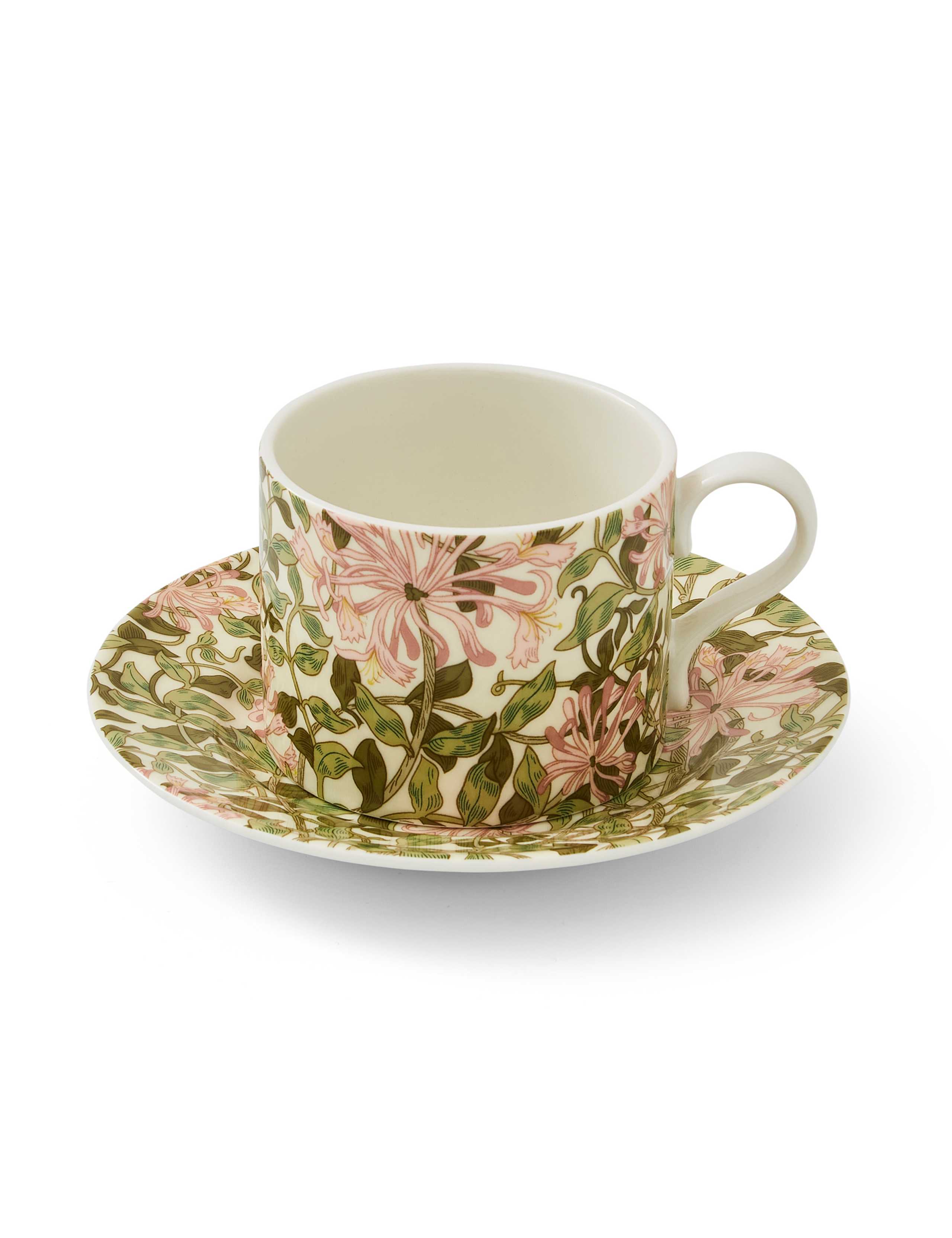 Morris & Co Honeysuckle cup and saucer, imported from the UK