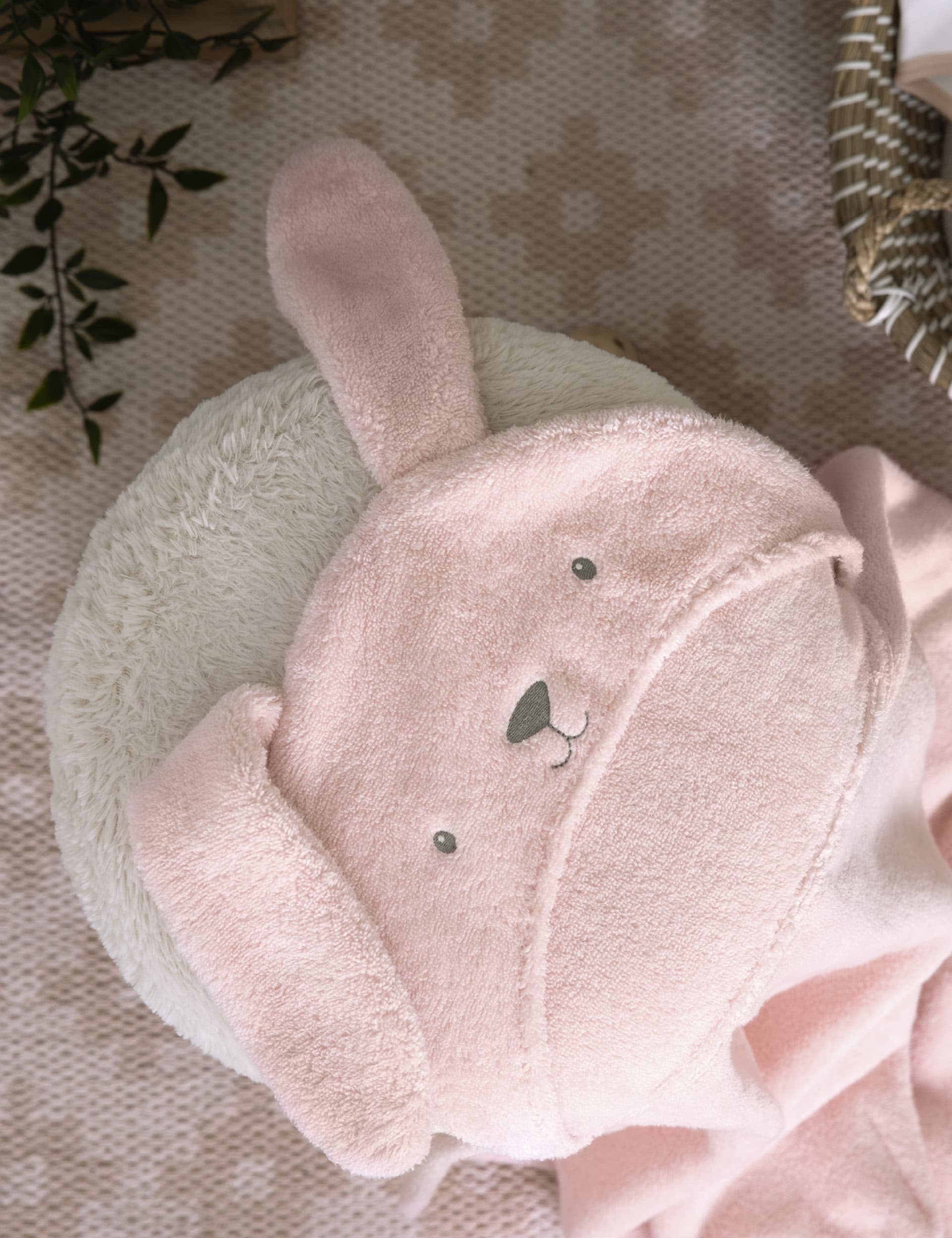 Mamas & Papas hooded bunny baby towel, UK version