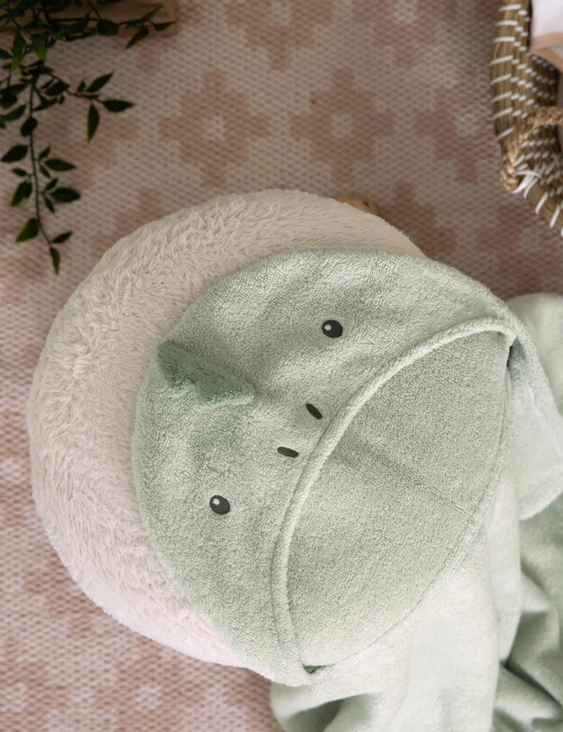Mamas & Papas hooded dinosaur baby towel, UK version