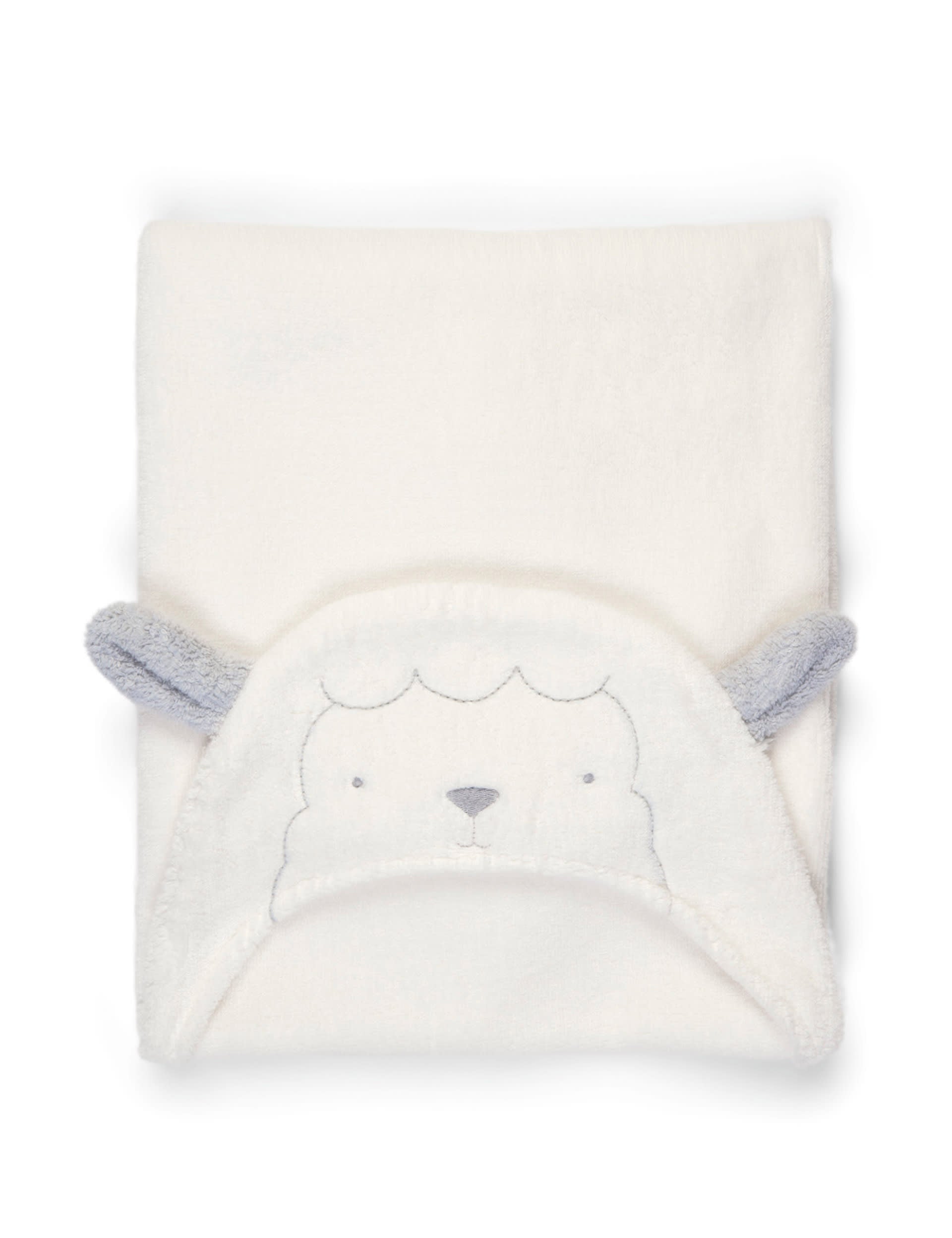 Mamas & Papas hooded lamb baby towel, UK version