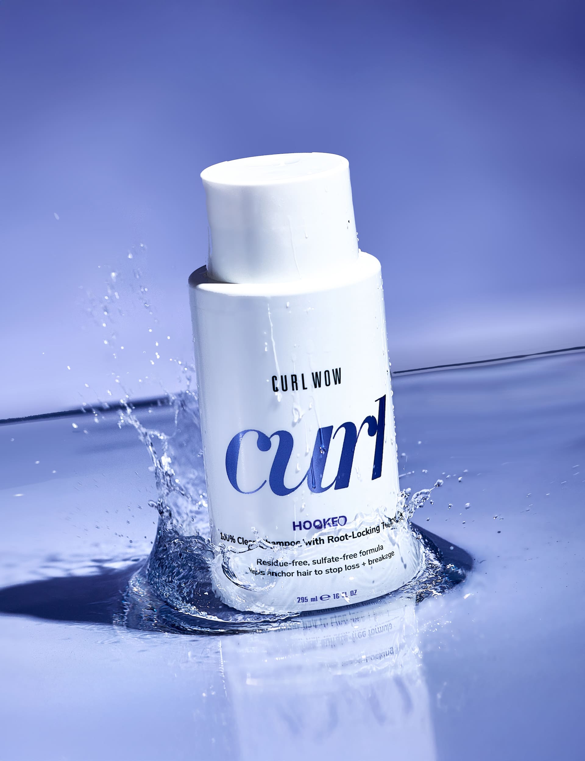 Hooked 100% Clean Shampoo with Root-Locking Technology 295ml, UK version