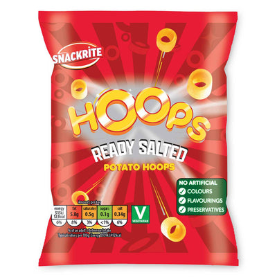 aldi Hoops Multipack Snack, 6 Pack- Buy online at McGrocer