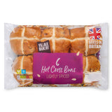 Traditional Hot Cross Buns free from molluscs, UK version