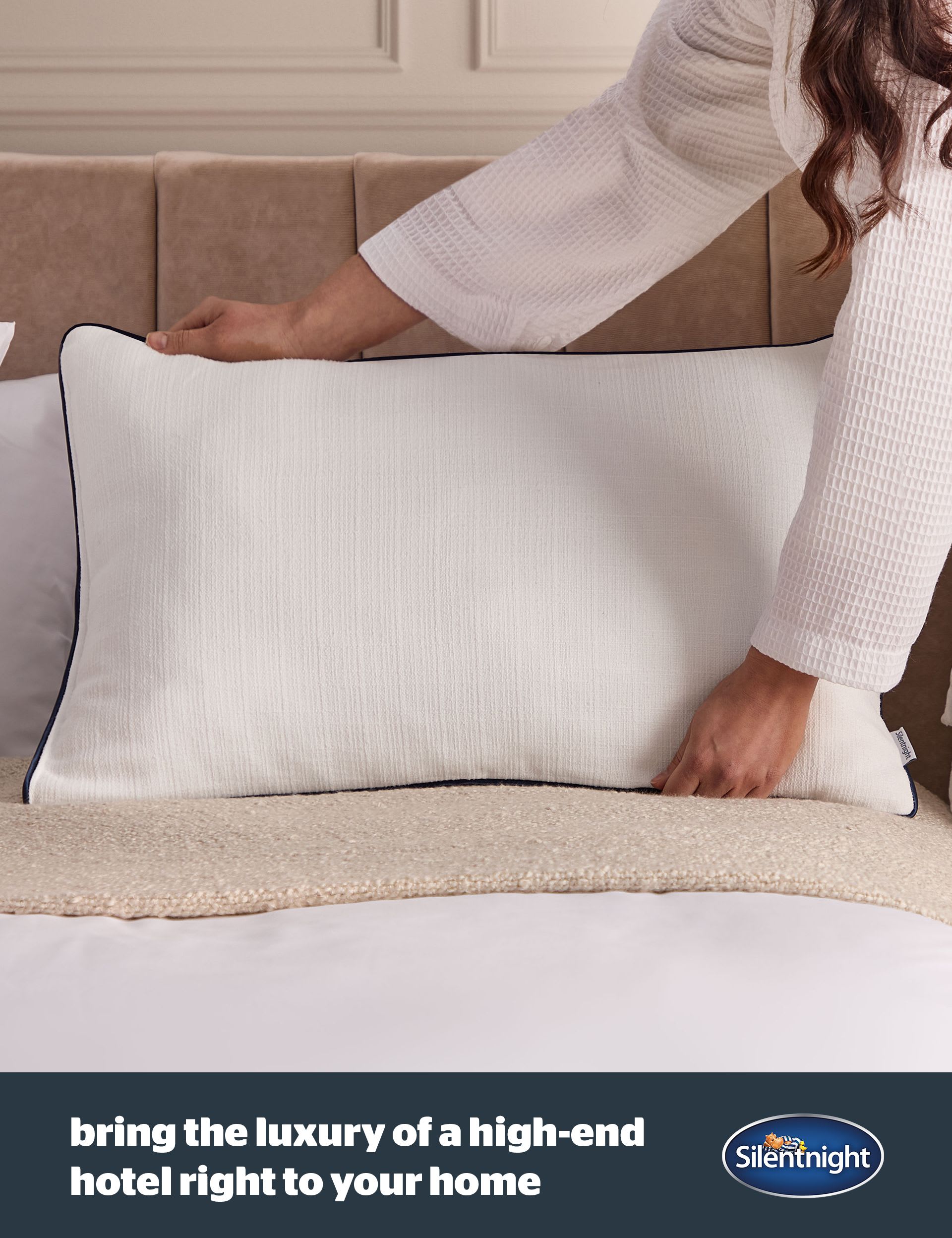 Silentnight Hotel Collection Prestige pillow, UK version