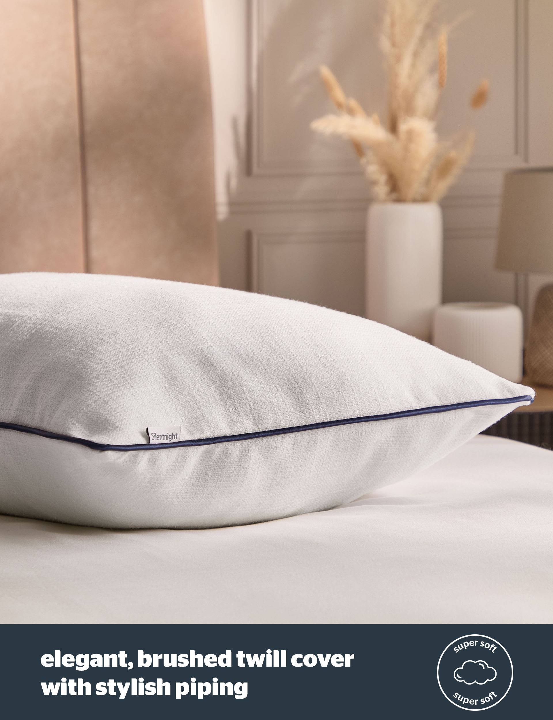 Silentnight Hotel Collection Prestige pillow, UK version