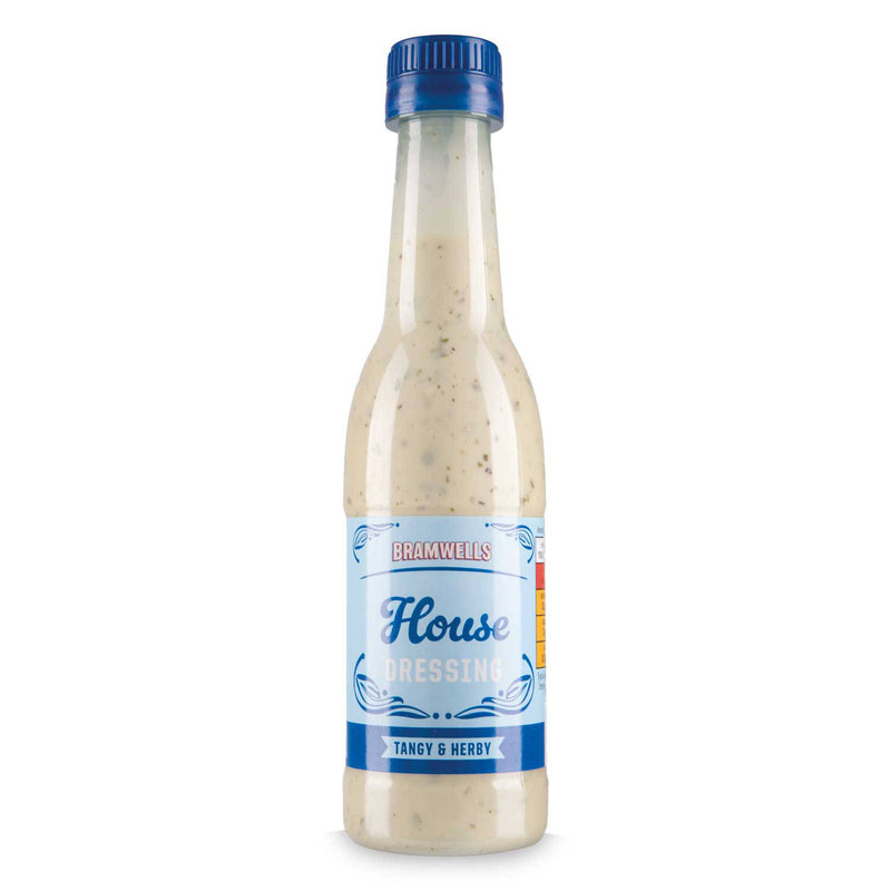 House salad dressing condiment with eggs (British brand)