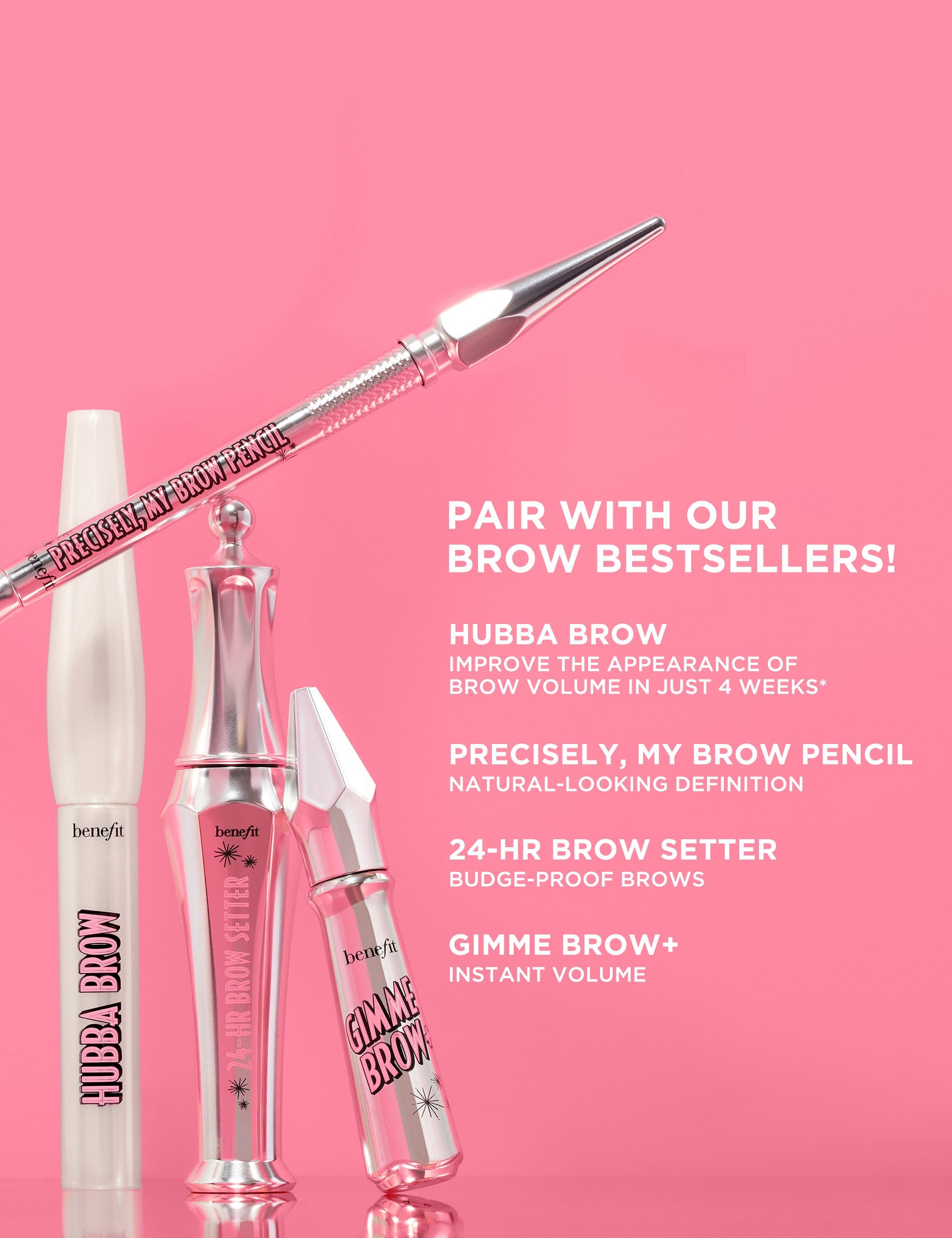 Hubba brow growth serum 4g, UK version