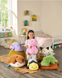 Huggable Plush soft toy with cute animal designs - British product