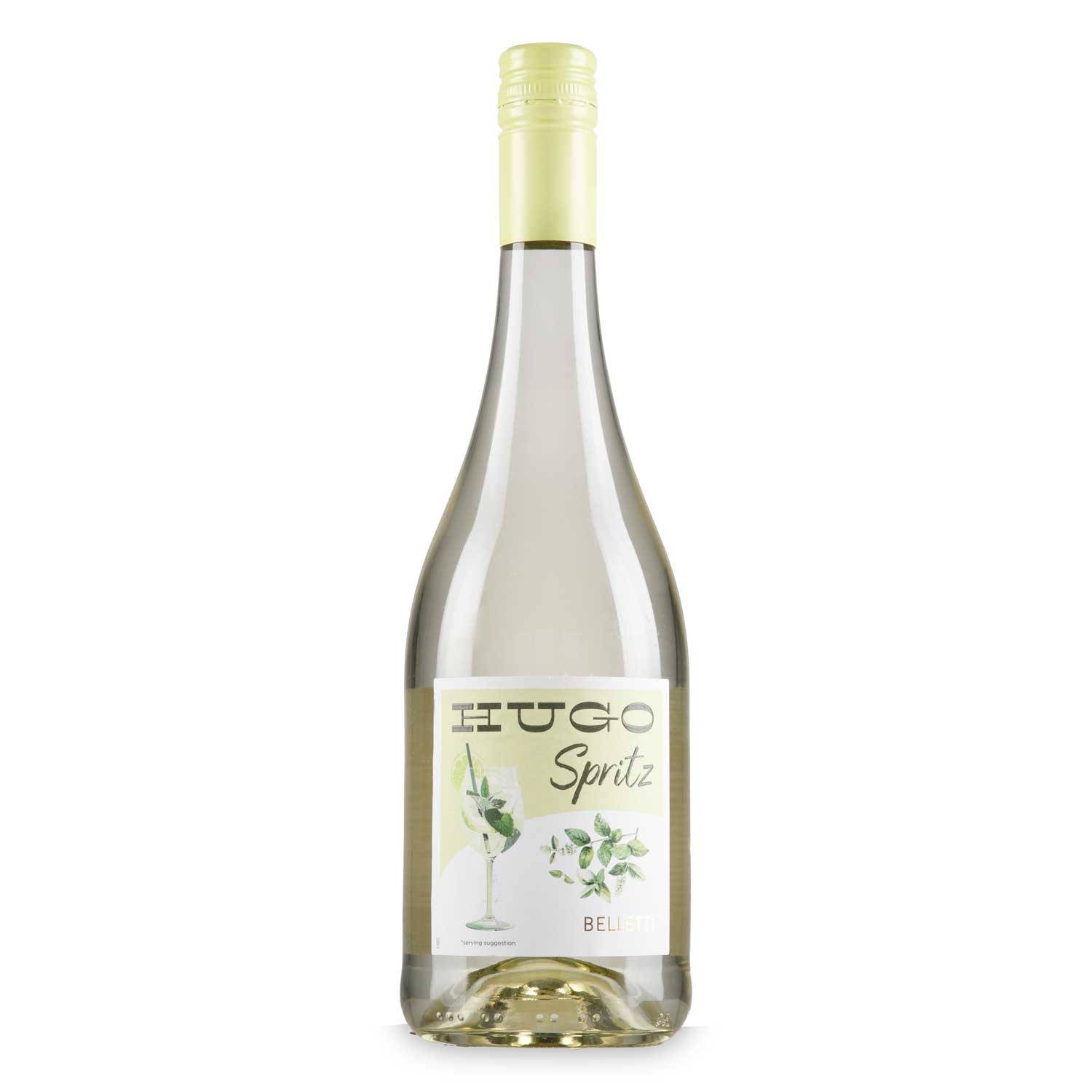 Hugo Spritz aromatised wine cocktail, imported from the UK