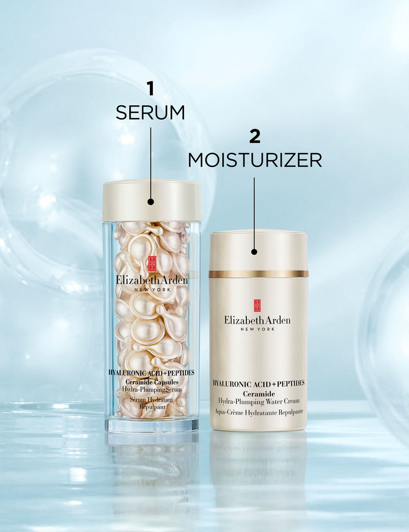 Elizabeth Arden hyaluronic acid peptide ceramide capsules 90 count, UK version
