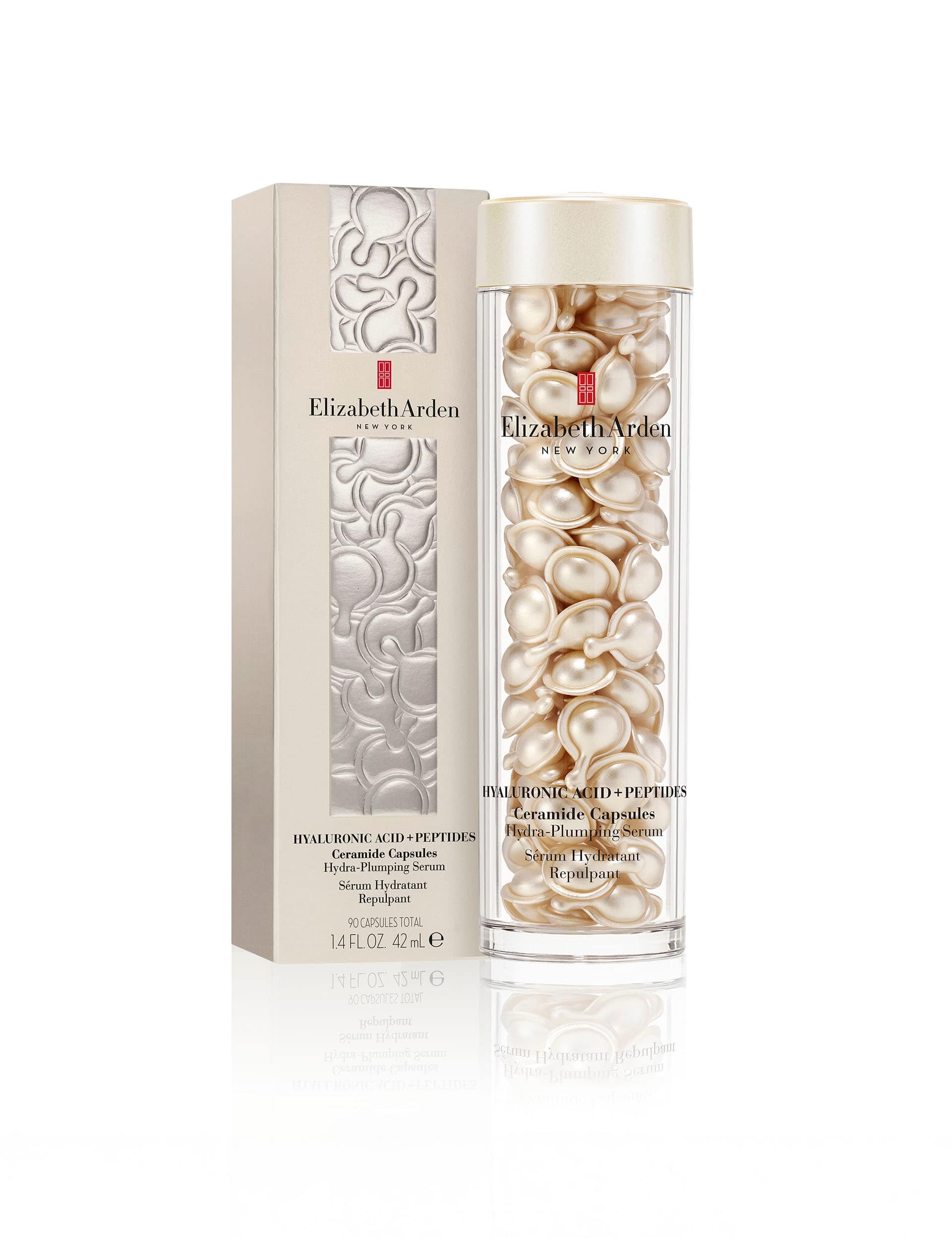 Elizabeth Arden hyaluronic acid peptide ceramide capsules 90 count, UK version