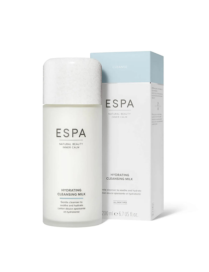 ESPA Hydrating Cleansing Milk 200ml bottle - British product