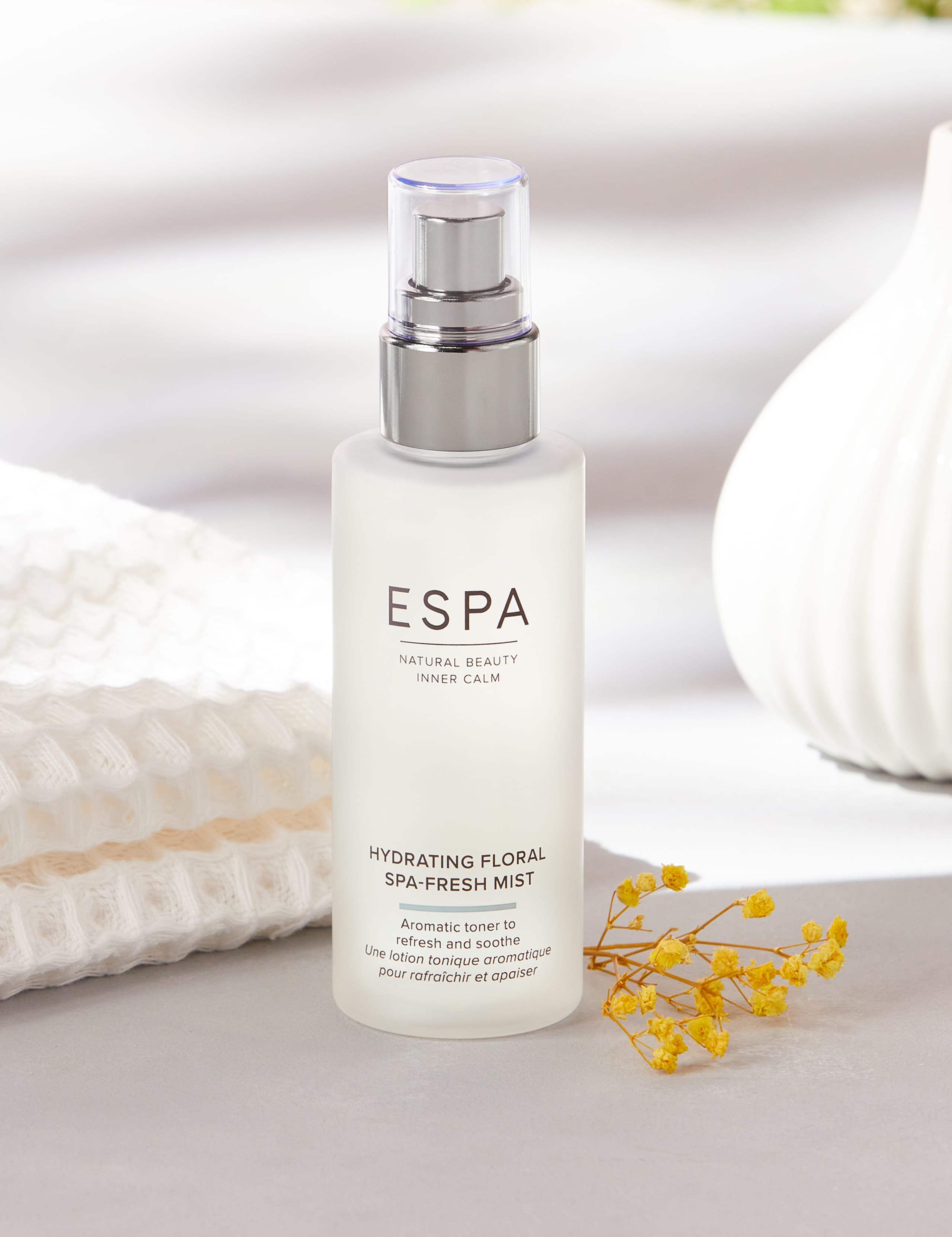 Hydrating floral spa fresh mist 100ml, imported from the UK