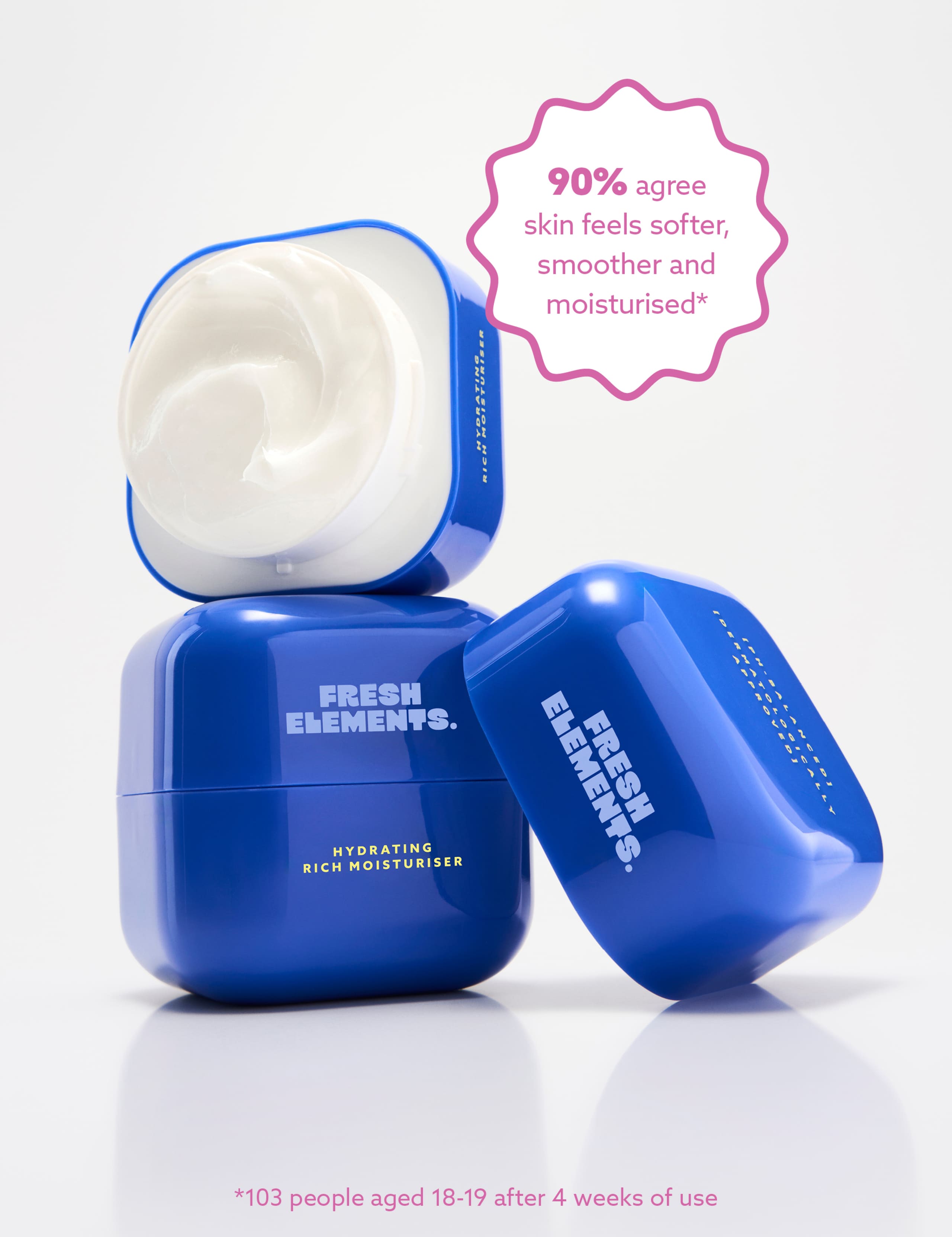 Fresh Elements Hydrating Rich Moisturiser 50ml - British product