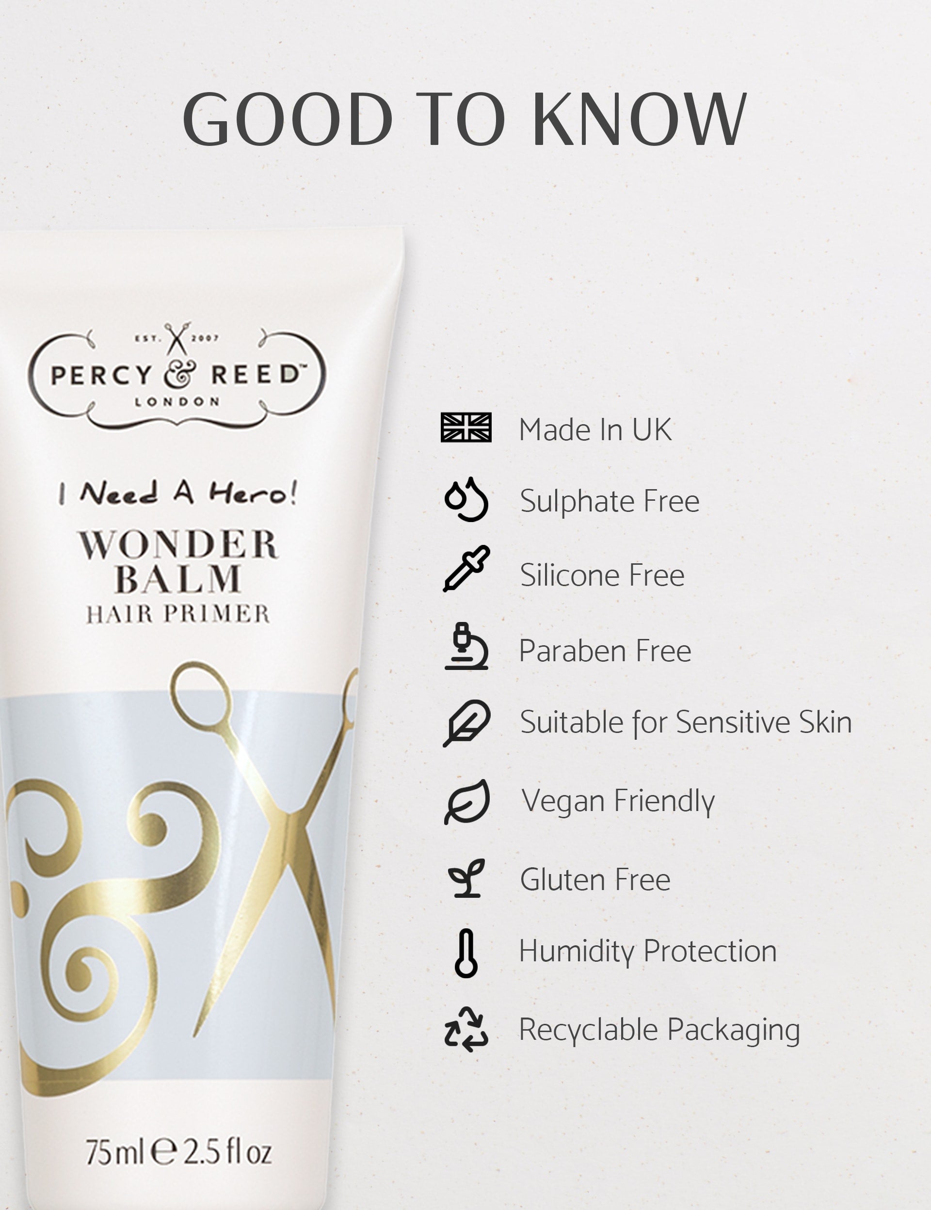 Percy & Reed Wonder Balm 75ml, UK version