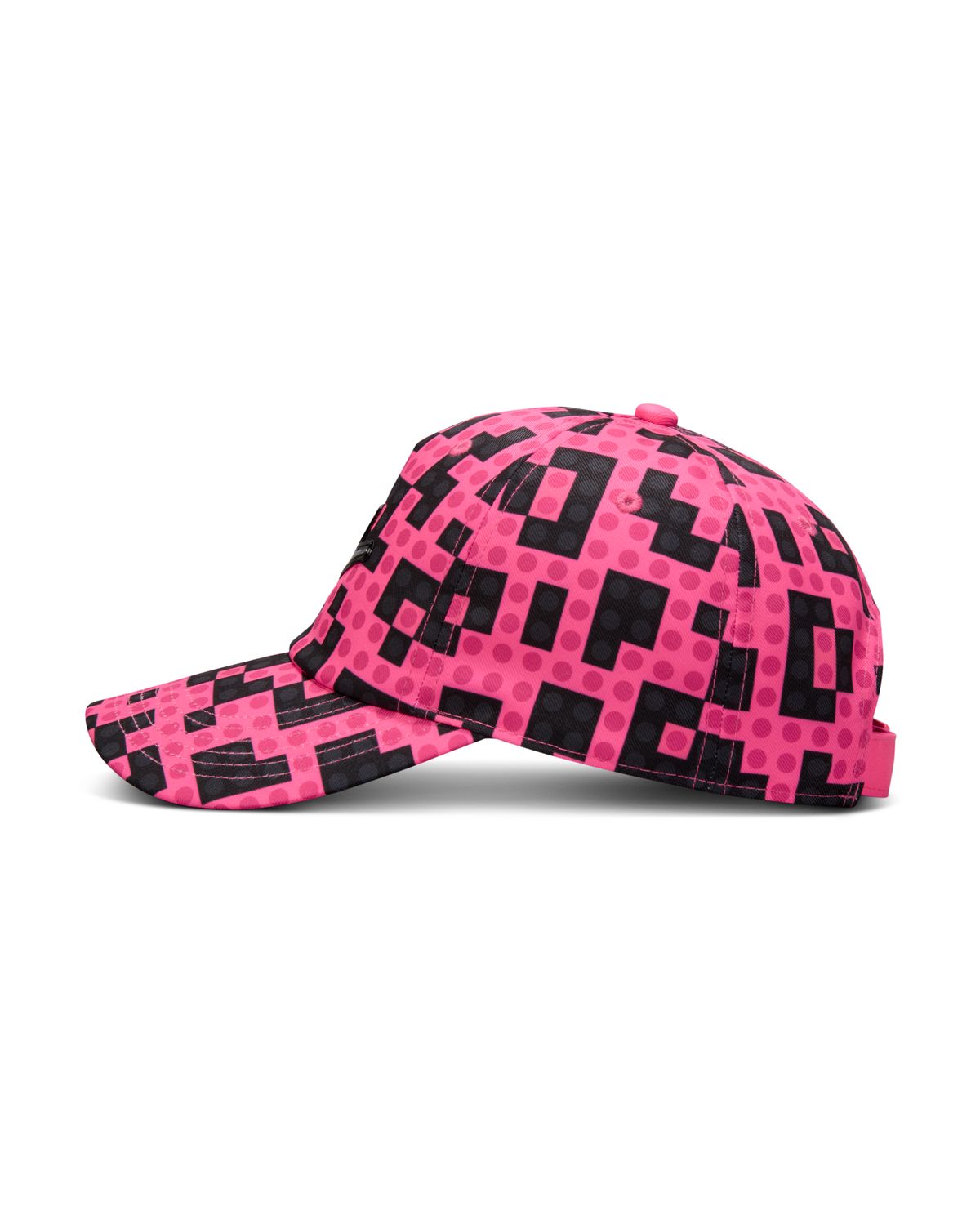 Nike x LEGO big kids hat pink and black brick print (British brand)