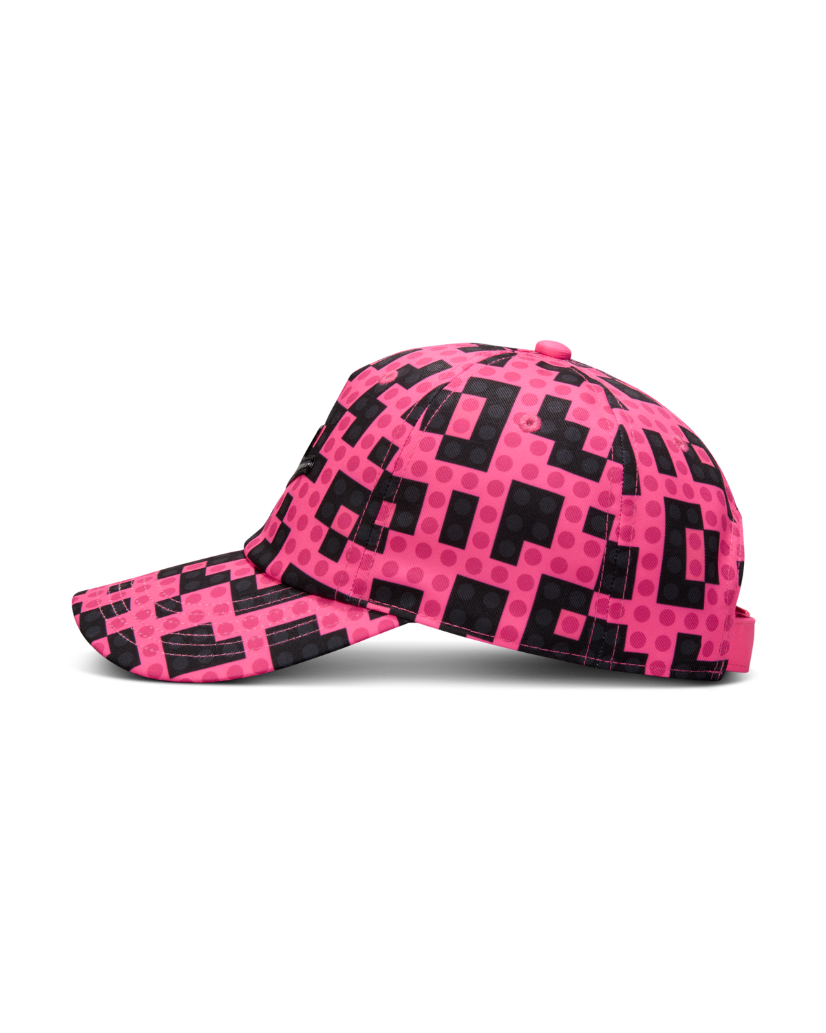 Nike x LEGO big kids hat pink and black brick print (British brand)