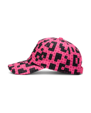 Nike x LEGO big kids hat pink and black brick print (British brand)