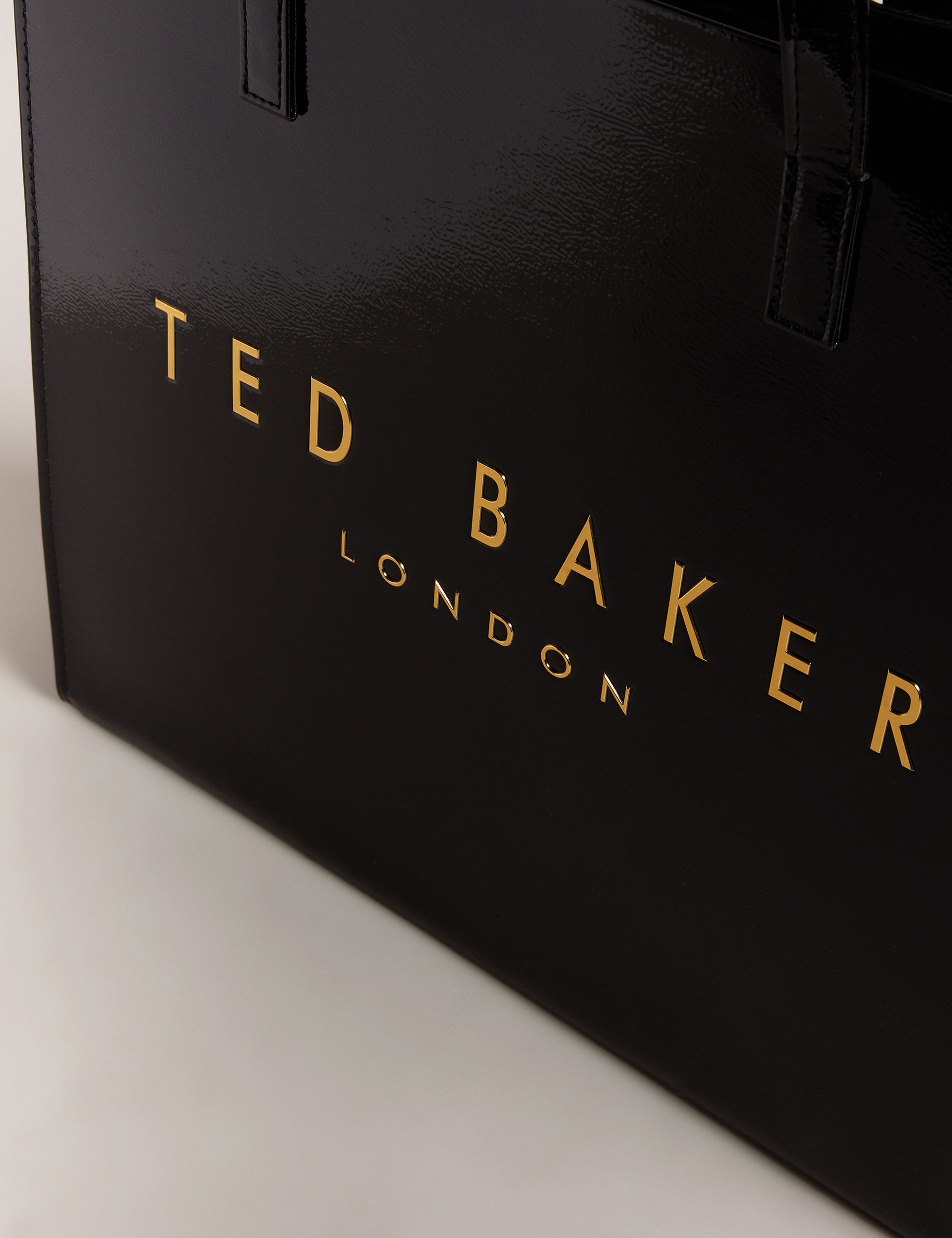 Ted Baker large patent tote bag - British product