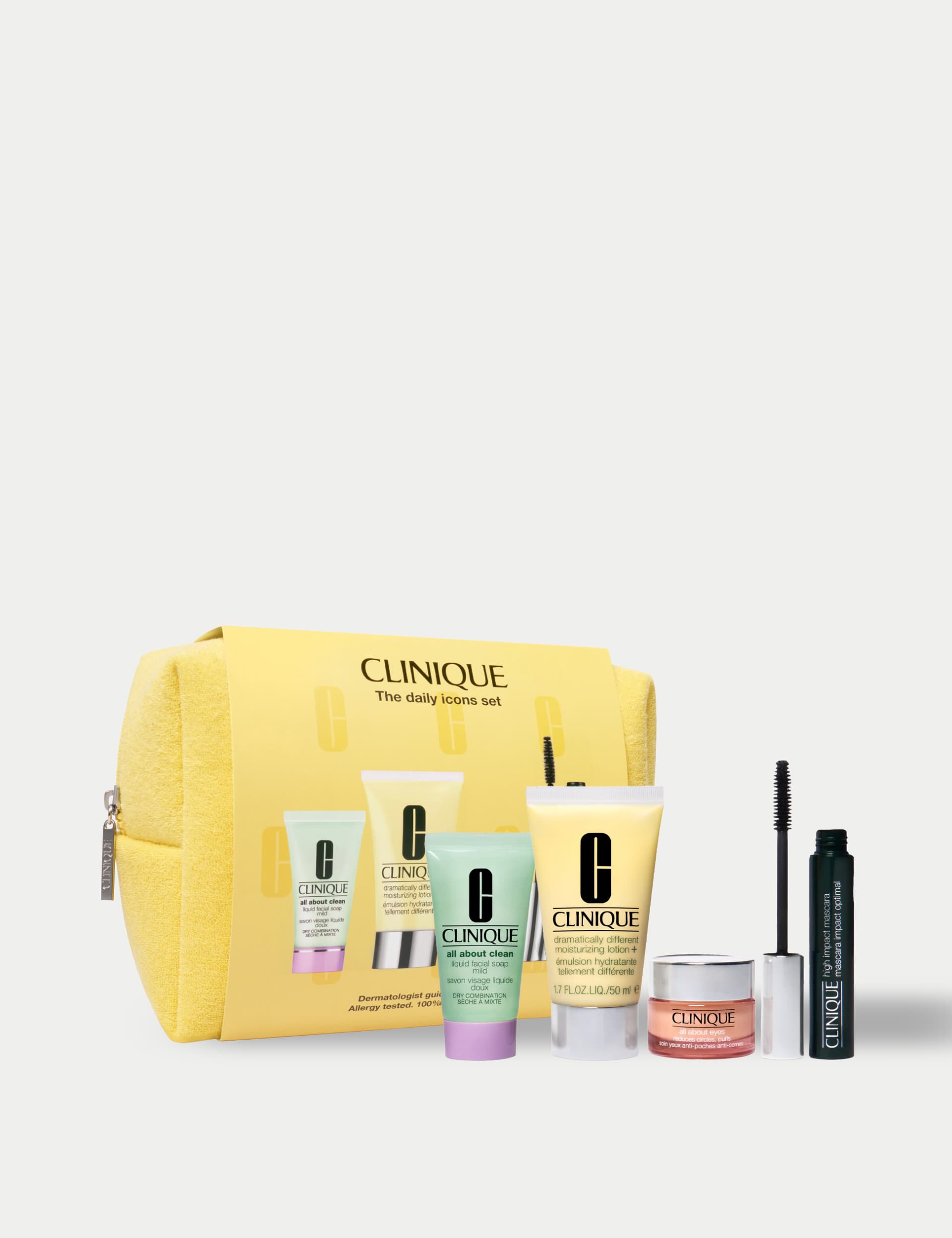 Clinique Icons Skincare Gift Set with full-size products - British product