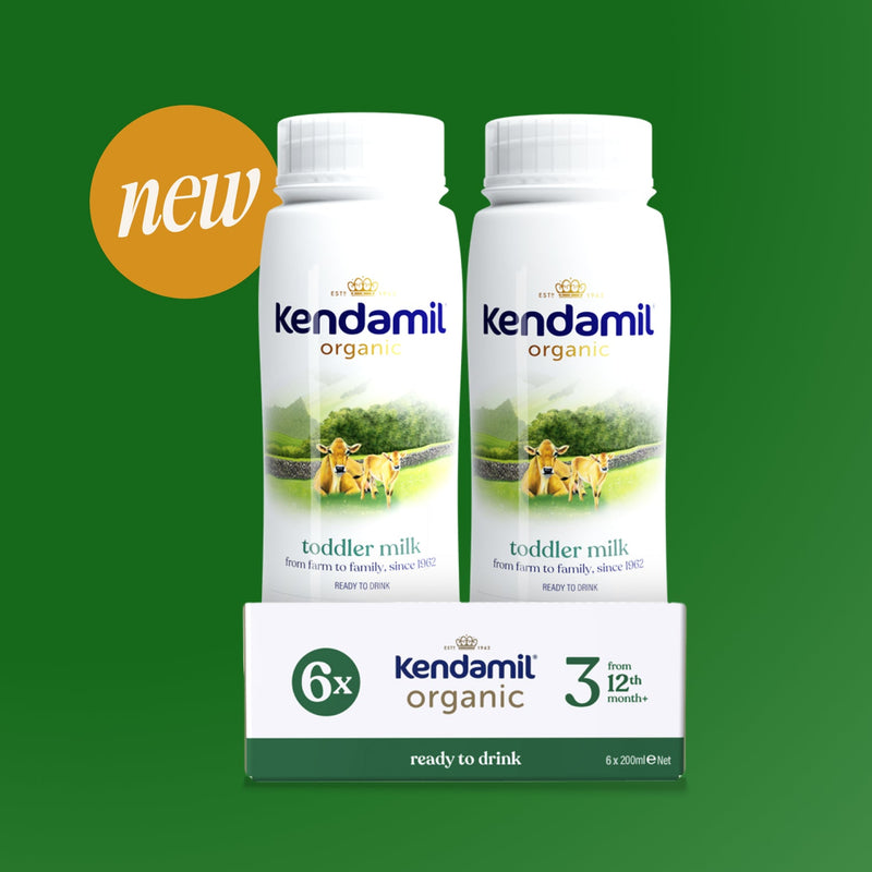 Organic ready to feed toddler milk 6x200ml, imported from the UK