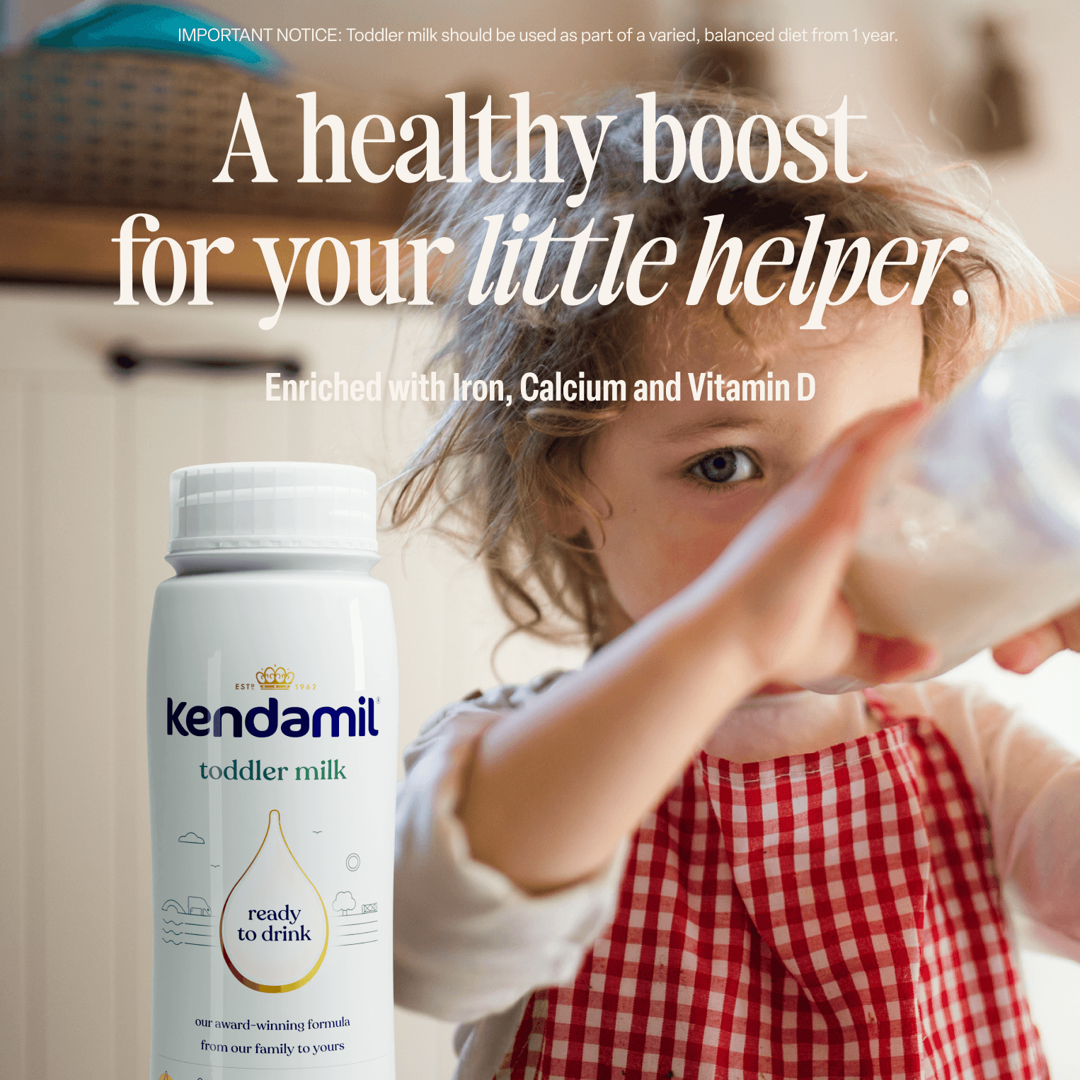 Classic toddler milk ready to feed 6x200ml - British product