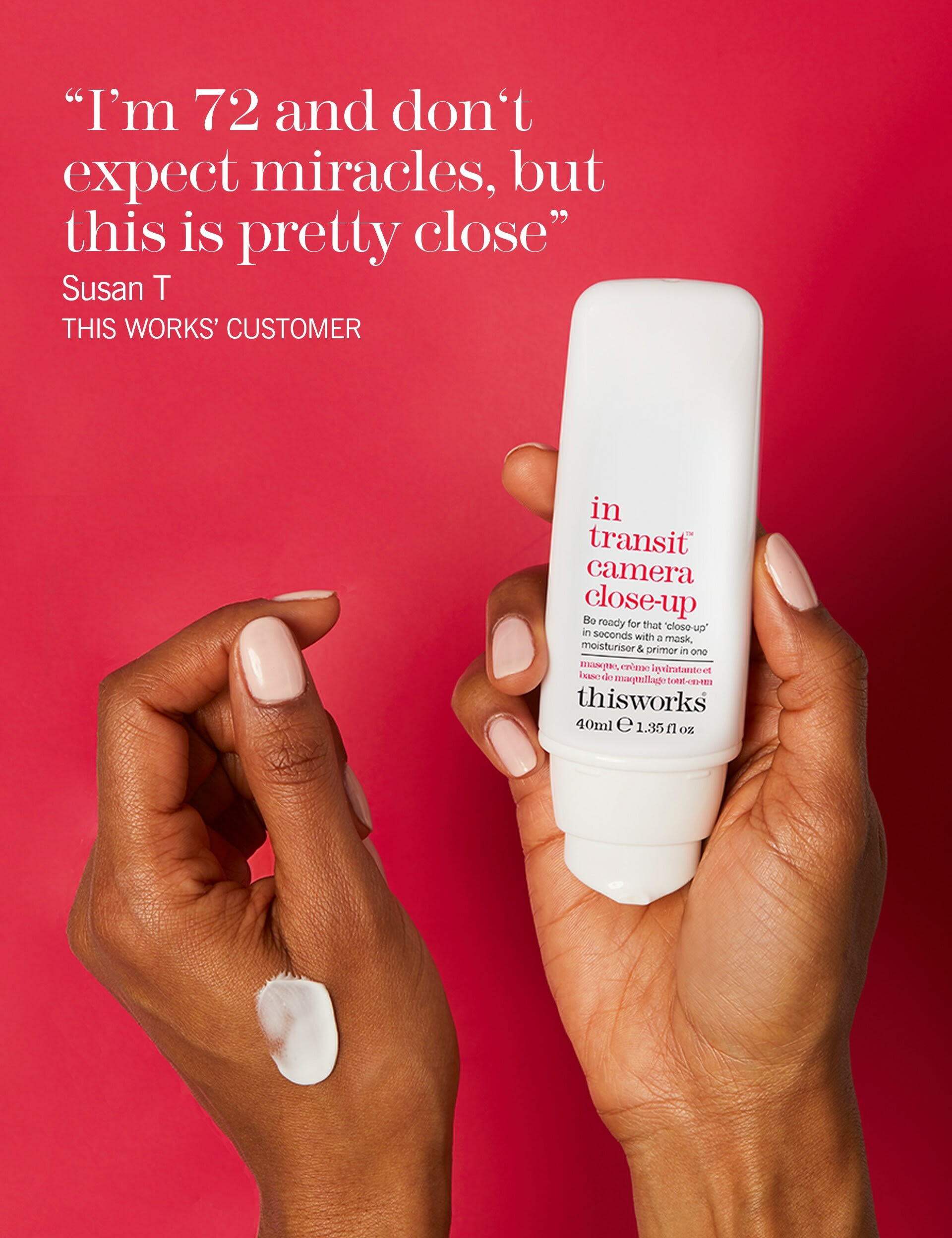 This Works In Transit Camera Close Up 40ml - British product