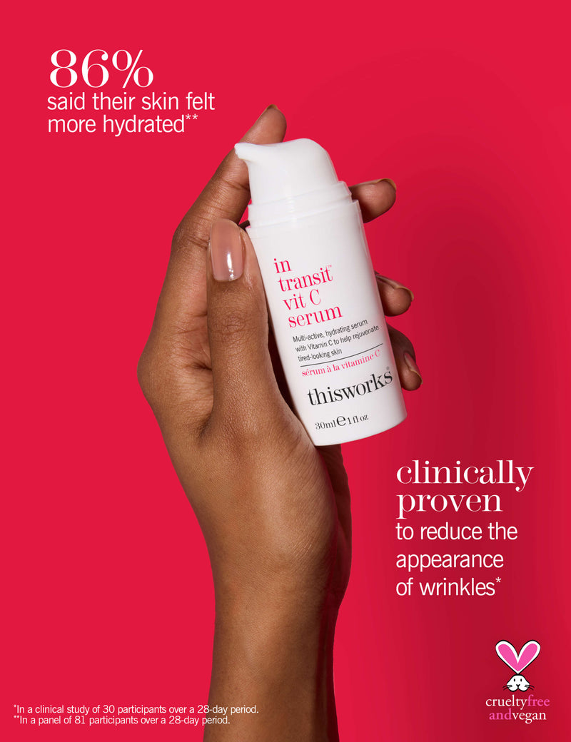 In Transit Vit C serum 30ml, UK version