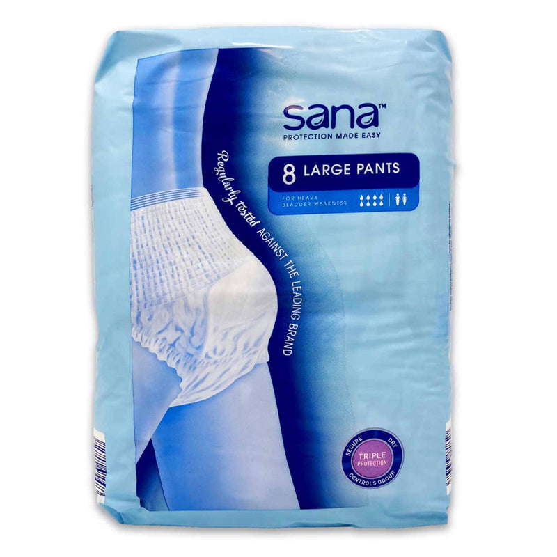 Incontinence pants for adults, imported from the UK