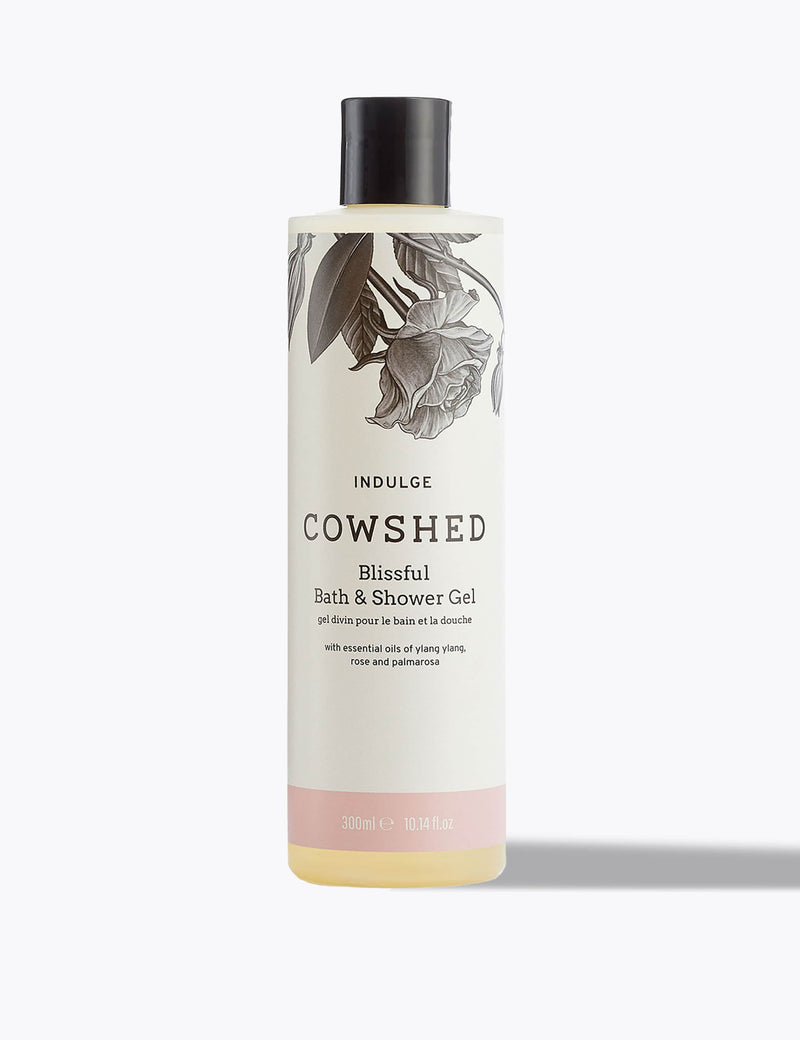 Cowshed floral bath and shower gel 300ml, UK version