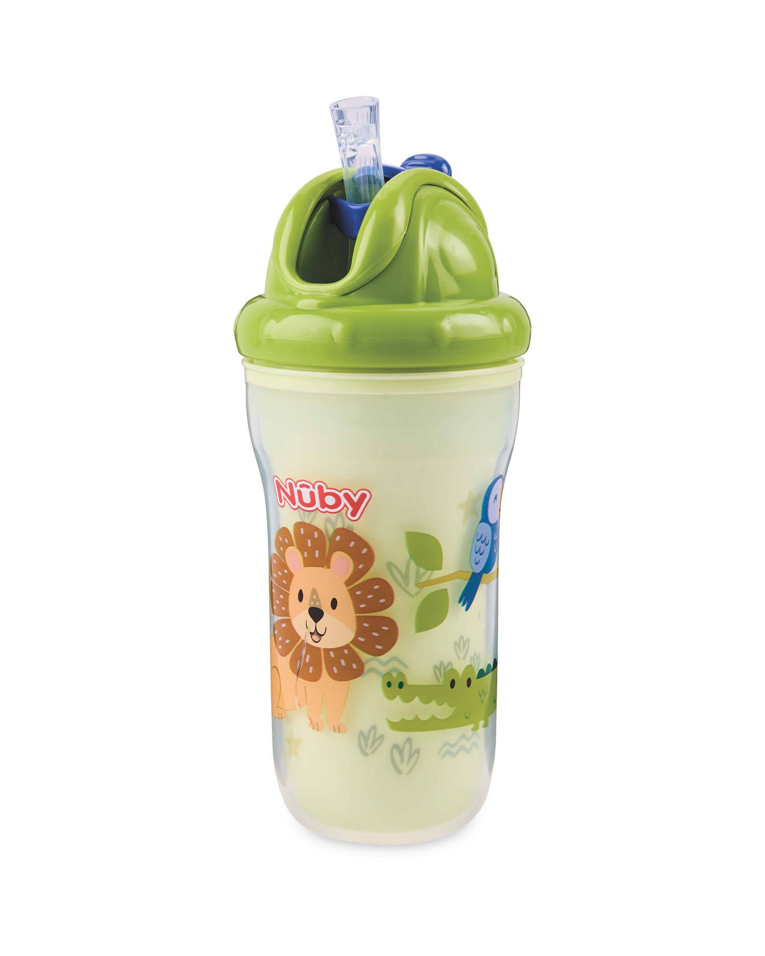 Insulated kids cup with silicone straw, imported from the UK