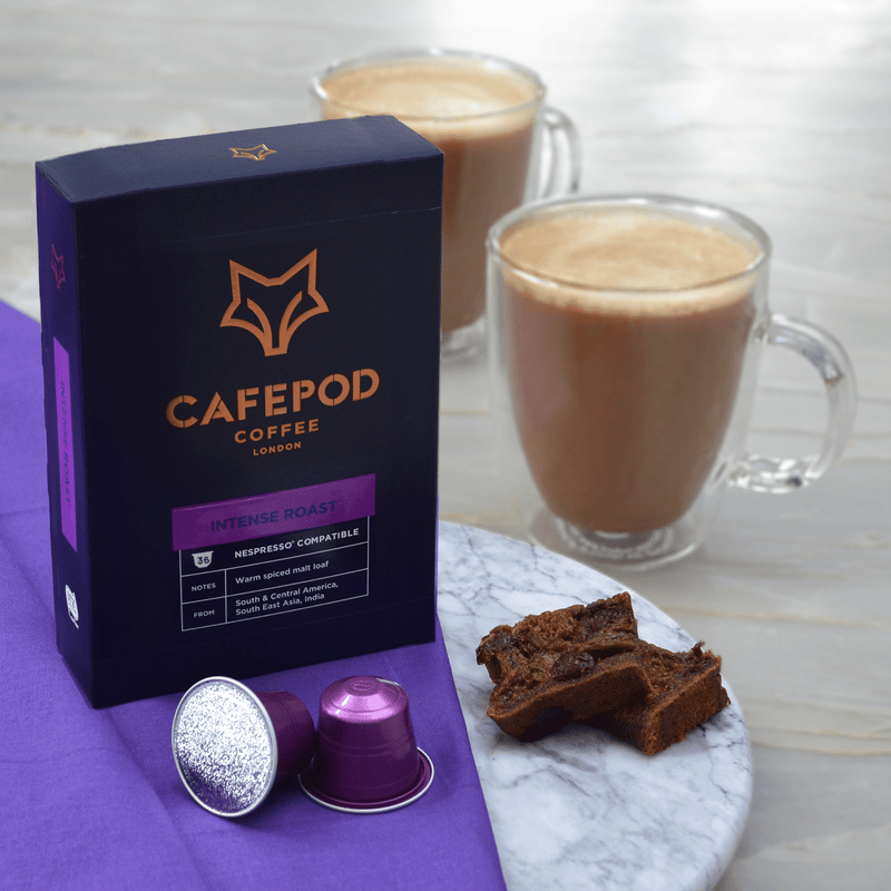 Intensiv rist kaffekapsler 36 kapsler, britisk versjon