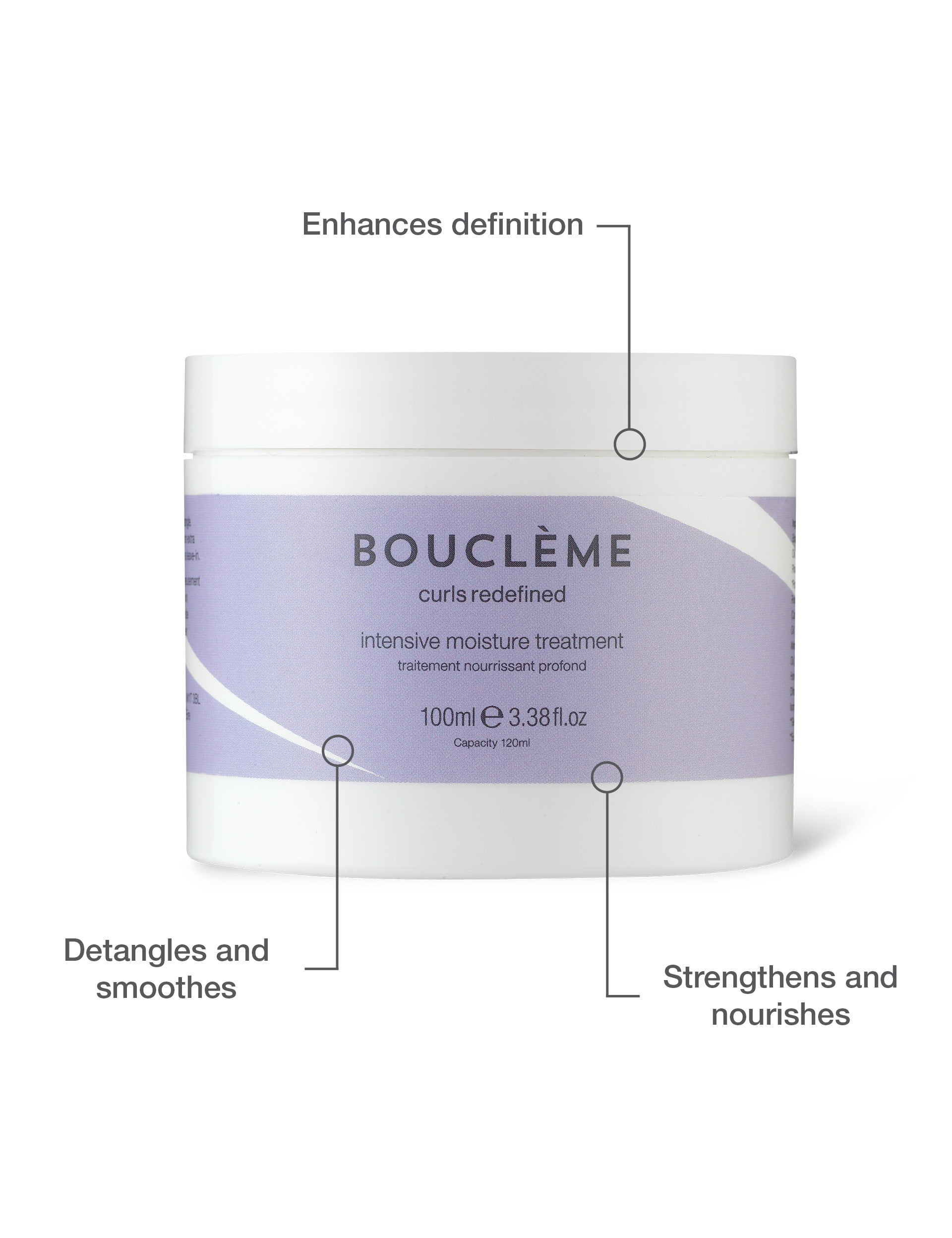 Boucleme hair mask 250ml, UK version