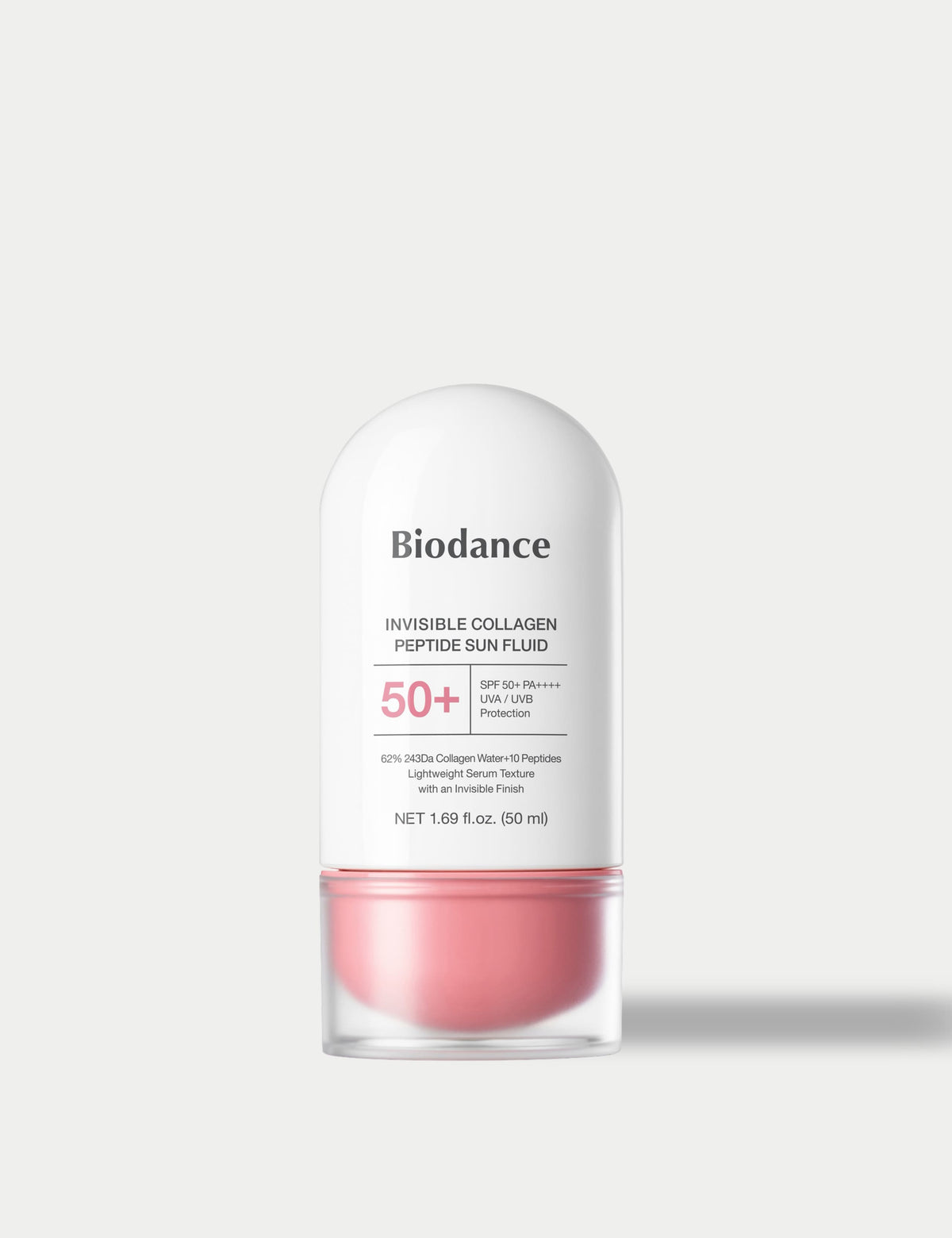 Invisible Collagen Peptide Sun Fluid 50ml SPF50+ sunscreen, UK version