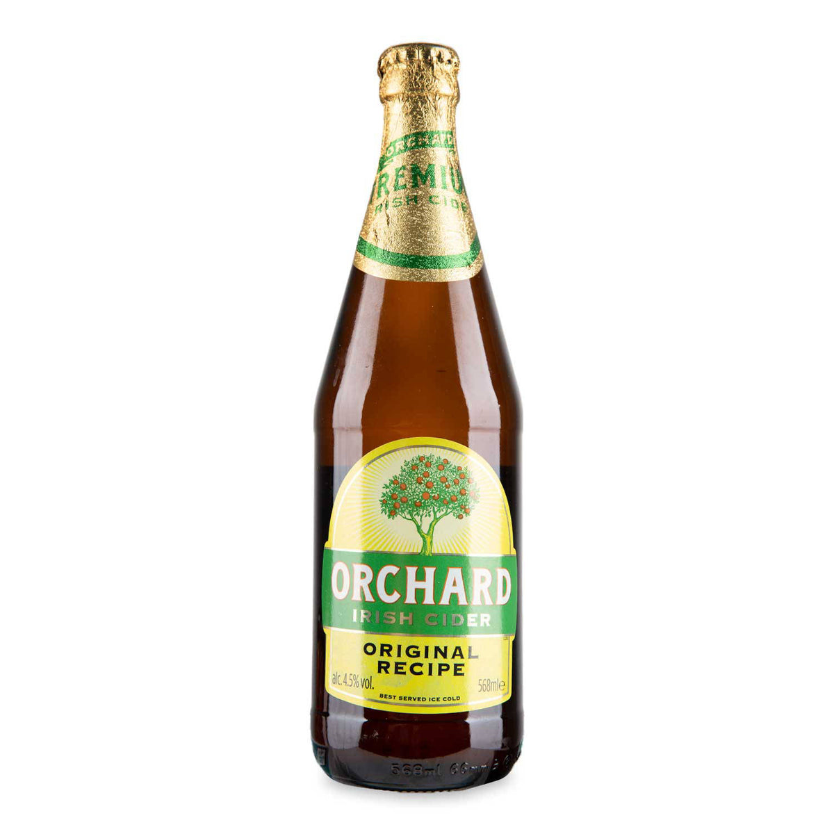 Bottle of Irish Cider Original Recipe (British brand)