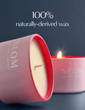 NEOM It's All Rosy scented candle and hand balm set, imported from the UK